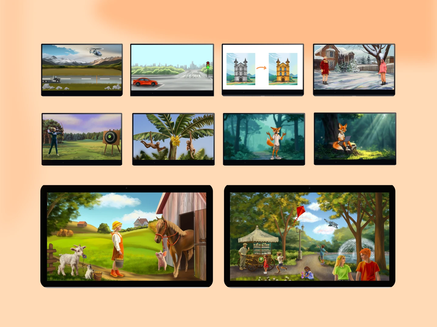 Портфолио дизайнер-иллюстратор — Изображение №5 — Интерфейсы, Иллюстрация на Dprofile