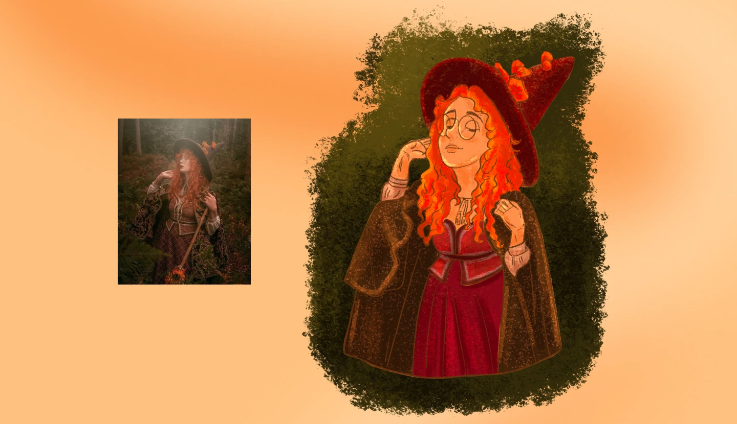 Уютные скетчи/инктобер 2025/ дизайн персонажей — Изображение №10 — Иллюстрация на Dprofile