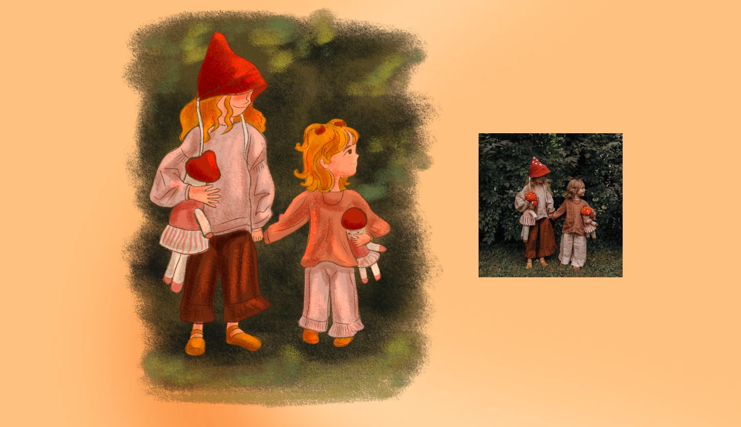 Уютные скетчи/инктобер 2025/ дизайн персонажей — Изображение №17 — Иллюстрация на Dprofile