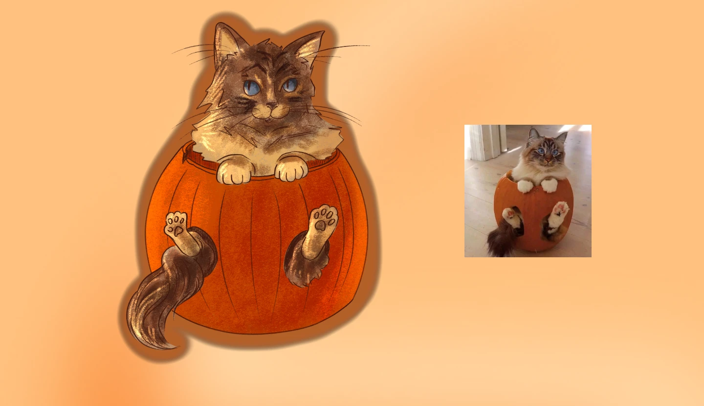 Уютные скетчи/инктобер 2025/ дизайн персонажей — Изображение №13 — Иллюстрация на Dprofile