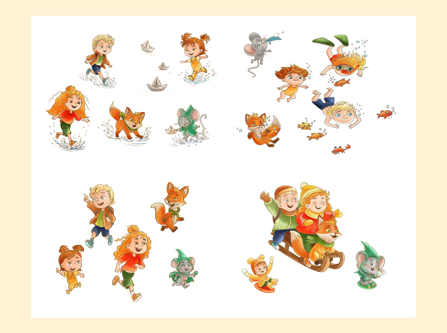 Детская книжная иллюстрация — Изображение №31 — Иллюстрация, Графика на Dprofile