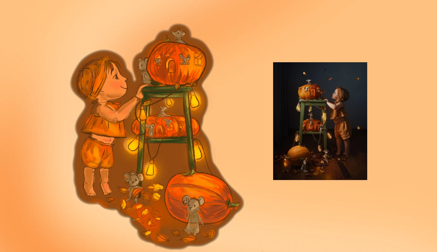 Уютные скетчи/инктобер 2025/ дизайн персонажей — Изображение №9 — Иллюстрация на Dprofile