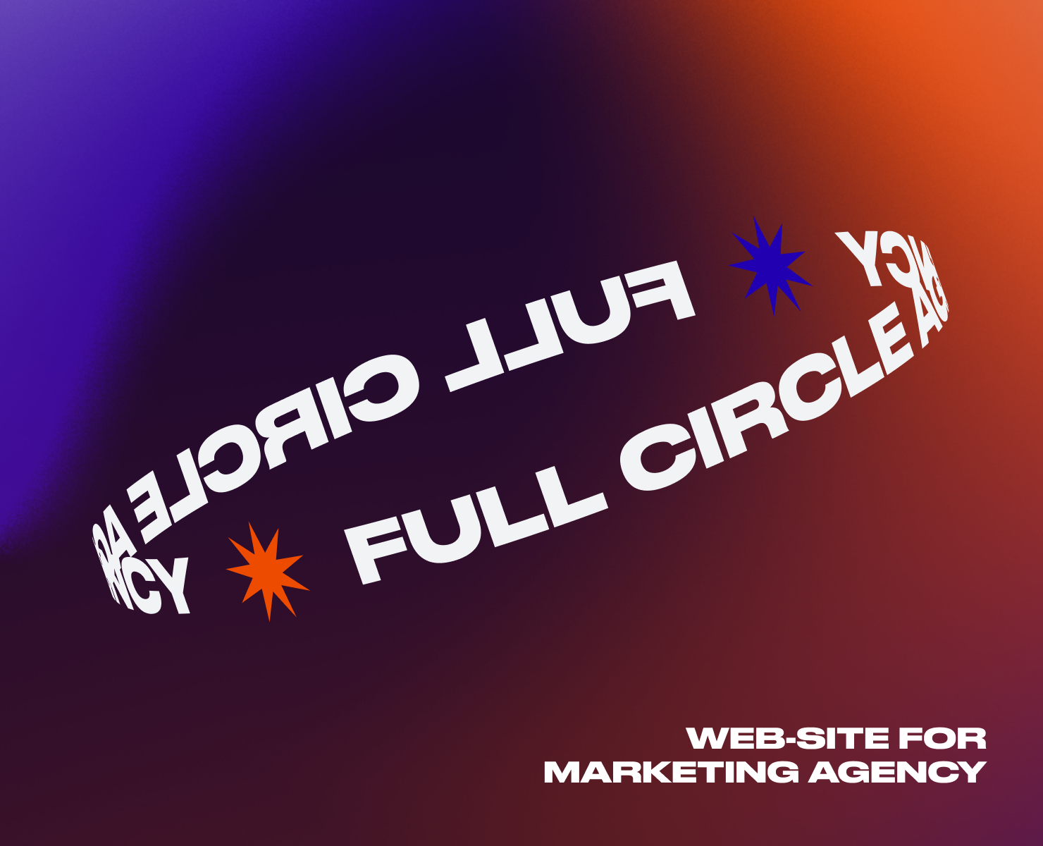 Корпоративный сайт | Full Circle Agency — Интерфейсы на Dprofile