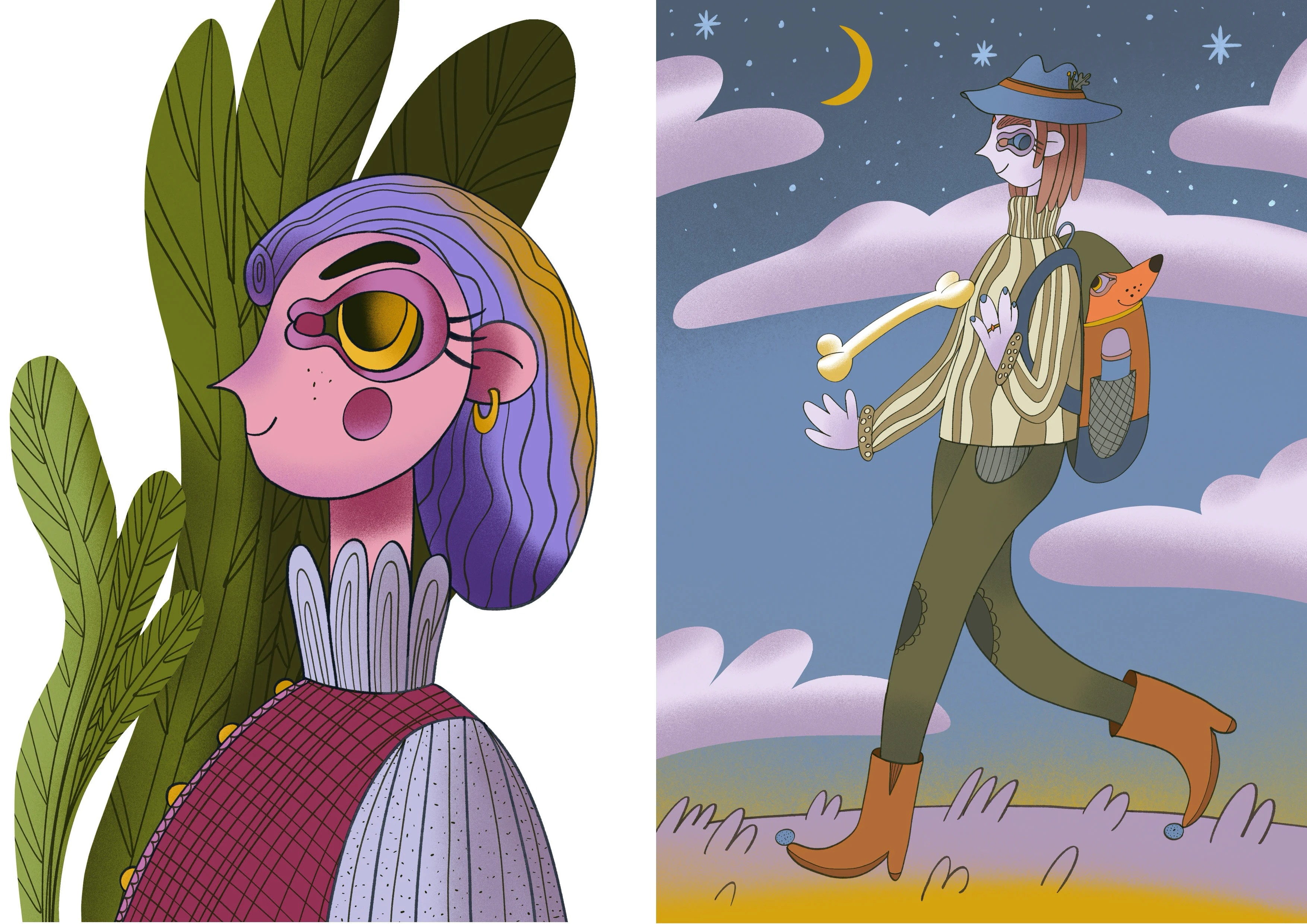 Персонажи для личного проекта — Изображение №1 — Иллюстрация на Dprofile