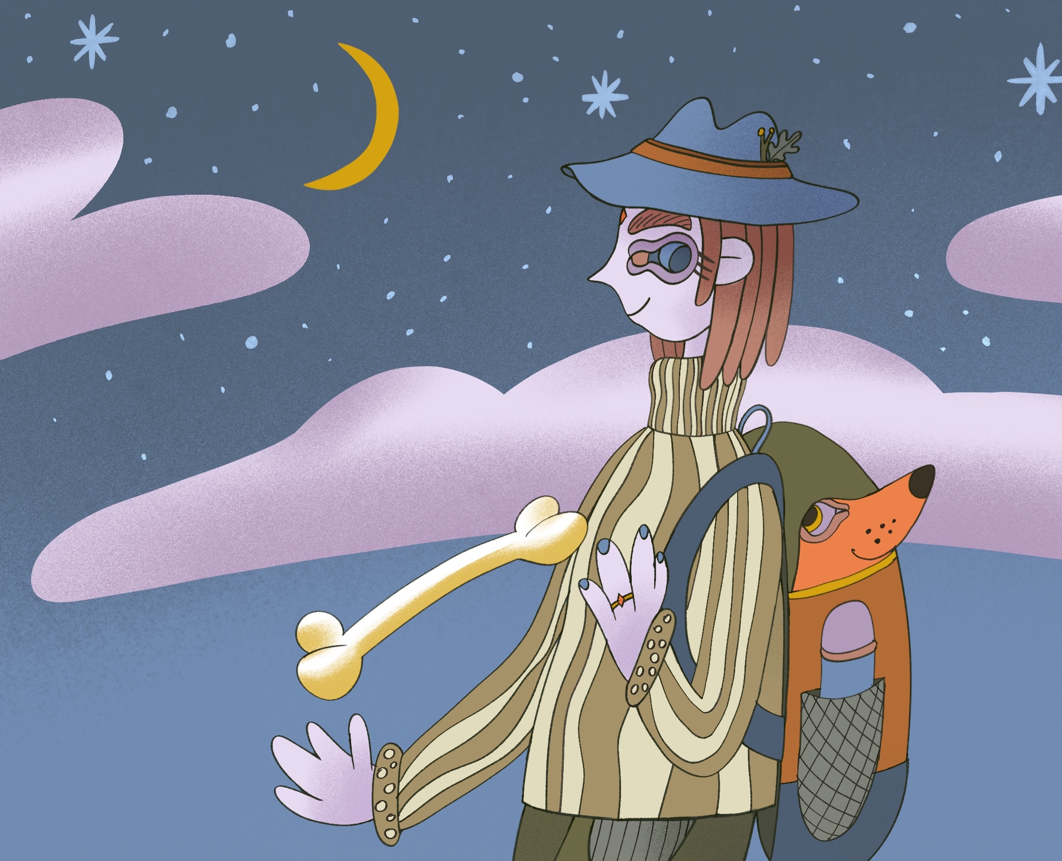 Персонажи  для личного проекта — Иллюстрация на Dprofile