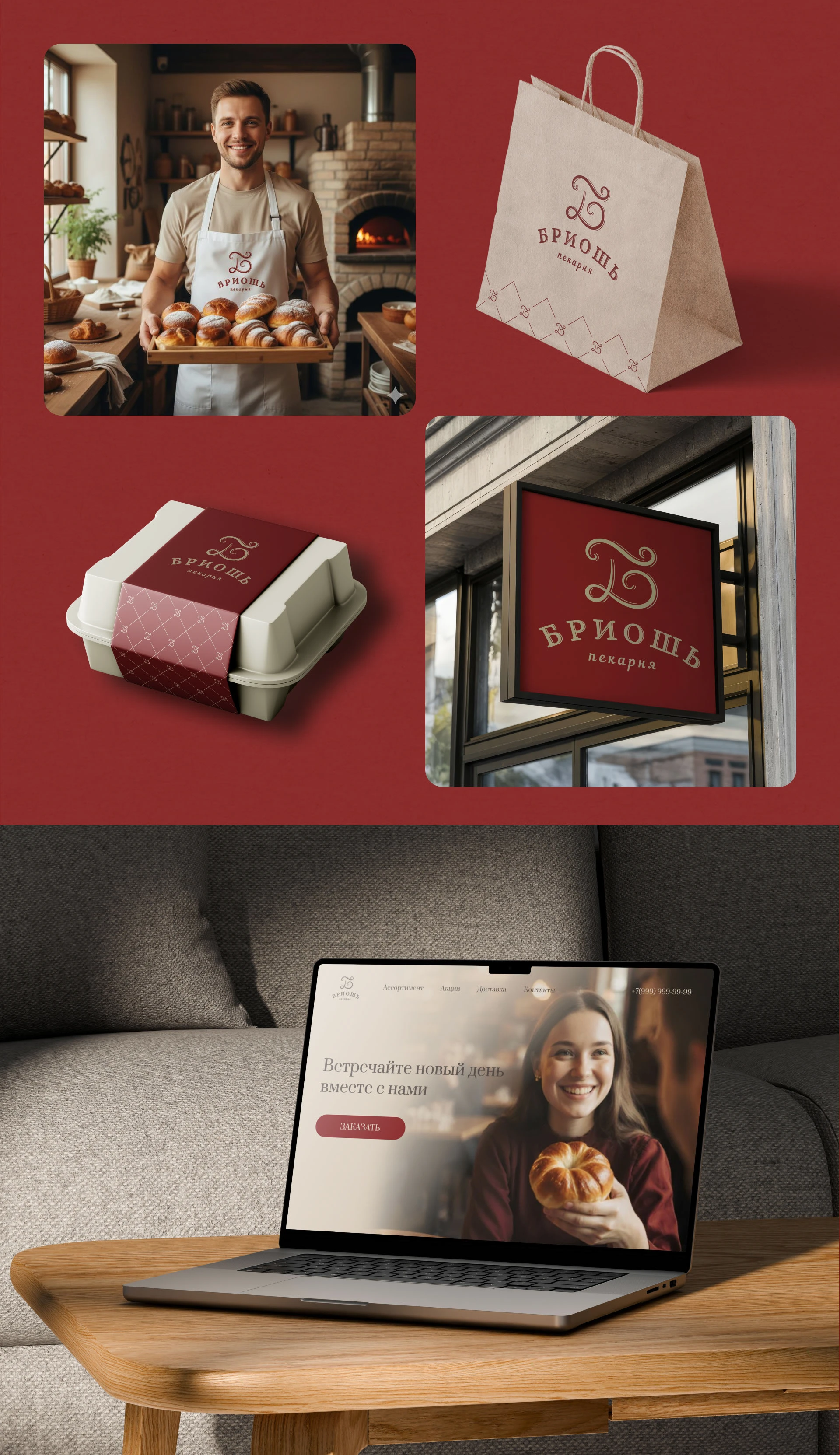 Айдентика для пекарни — Изображение №4 — Брендинг, Графика на Dprofile