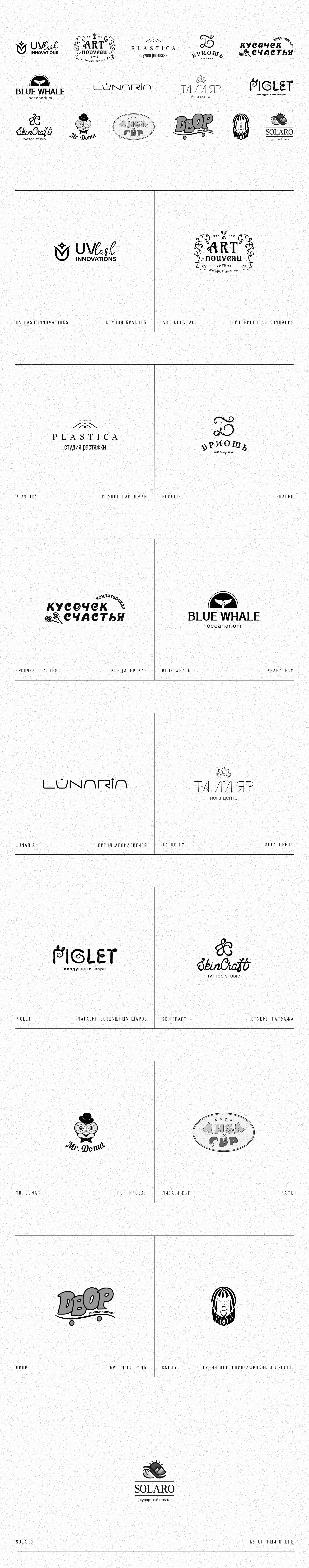 Логофолио-2025 — Изображение №1 — Брендинг, Графика на Dprofile