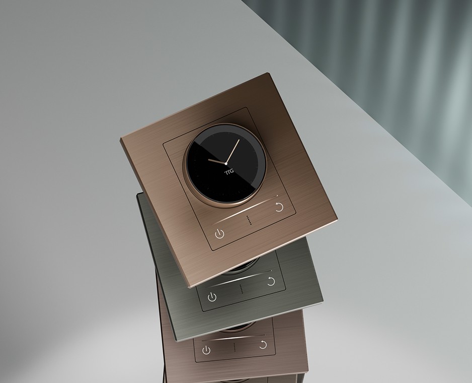 Оконечные устройства умного дома — Tantron AURORA KNX — Иллюстрация, 3D, Промдизайн на Dprofile