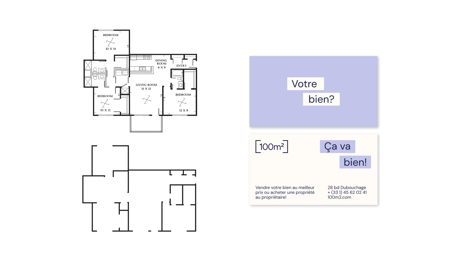 100m2 — Изображение №3 — Брендинг на Dprofile
