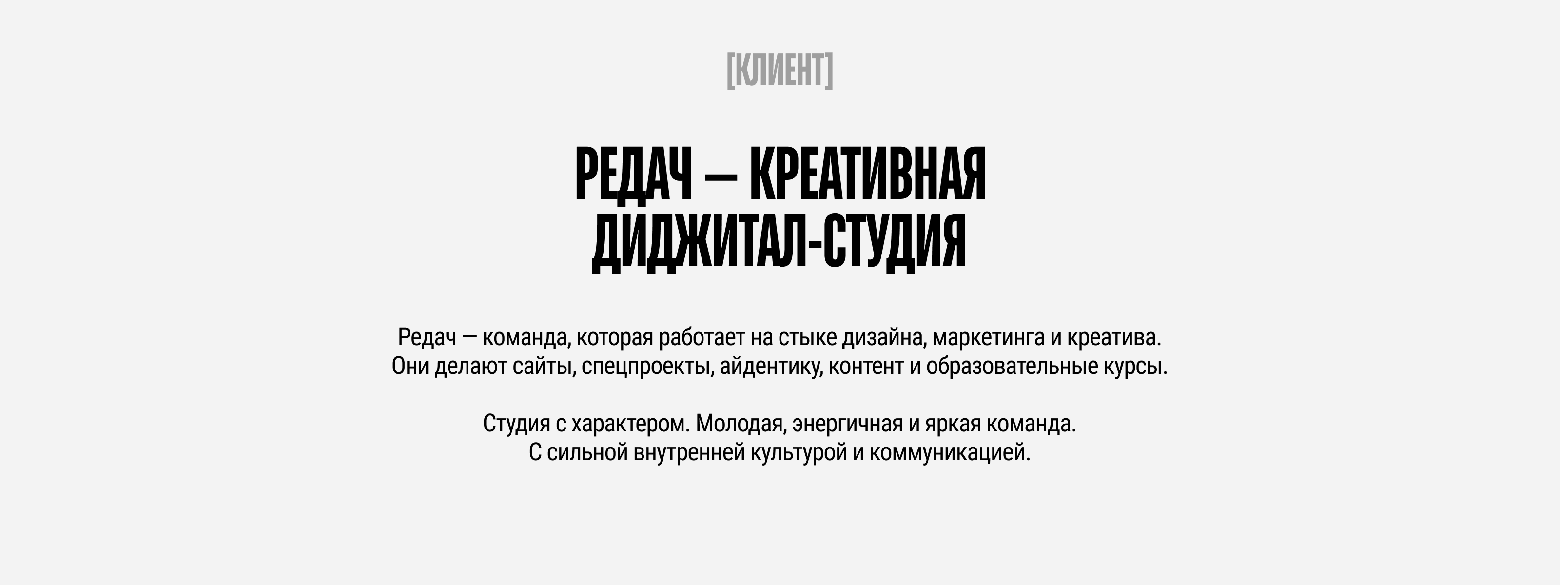 Студия Редач — Изображение №2 — Брендинг, Графика на Dprofile
