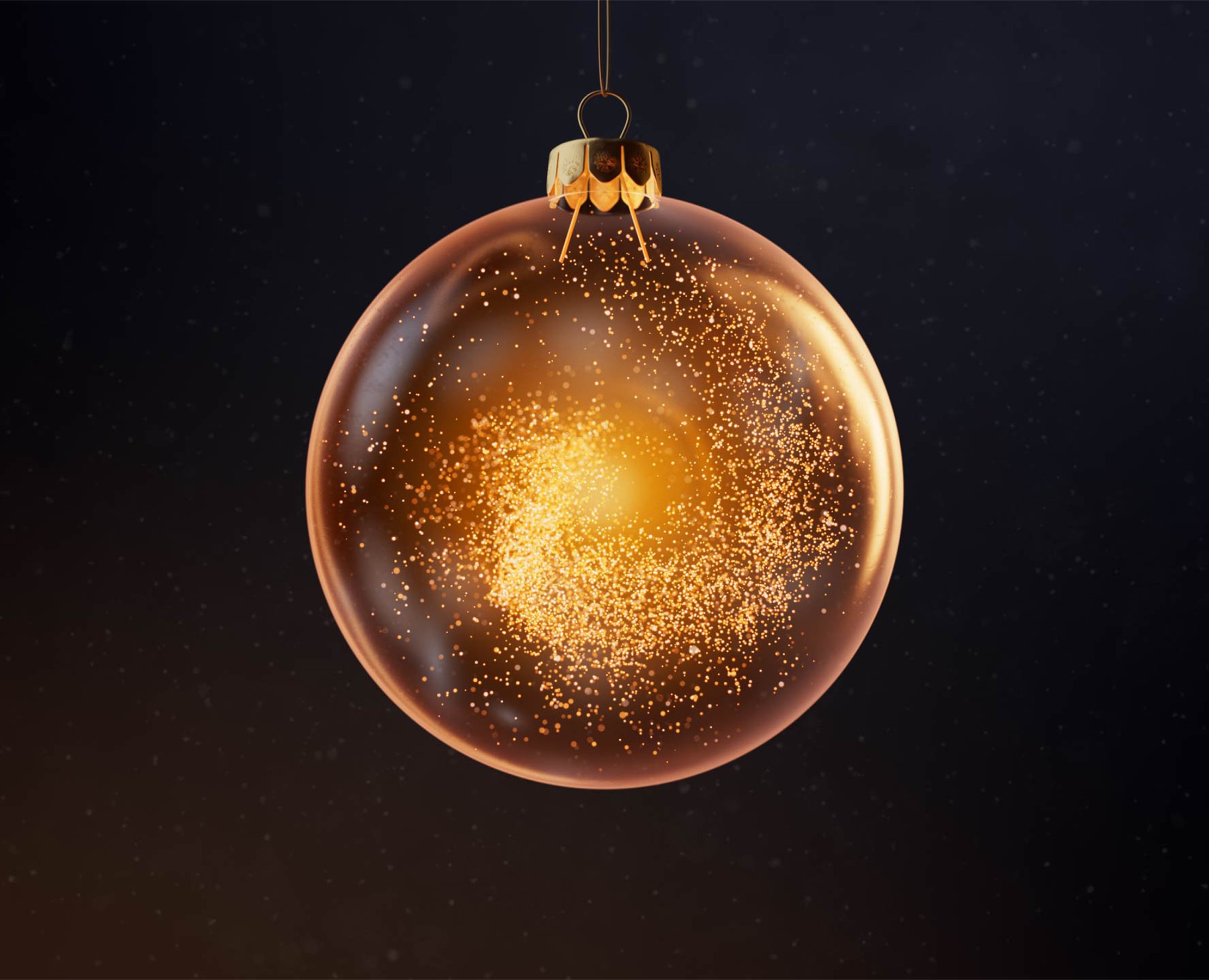 Golden Particles Sphere I 3D Experiments #2 — 3D, Анимация на Dprofile