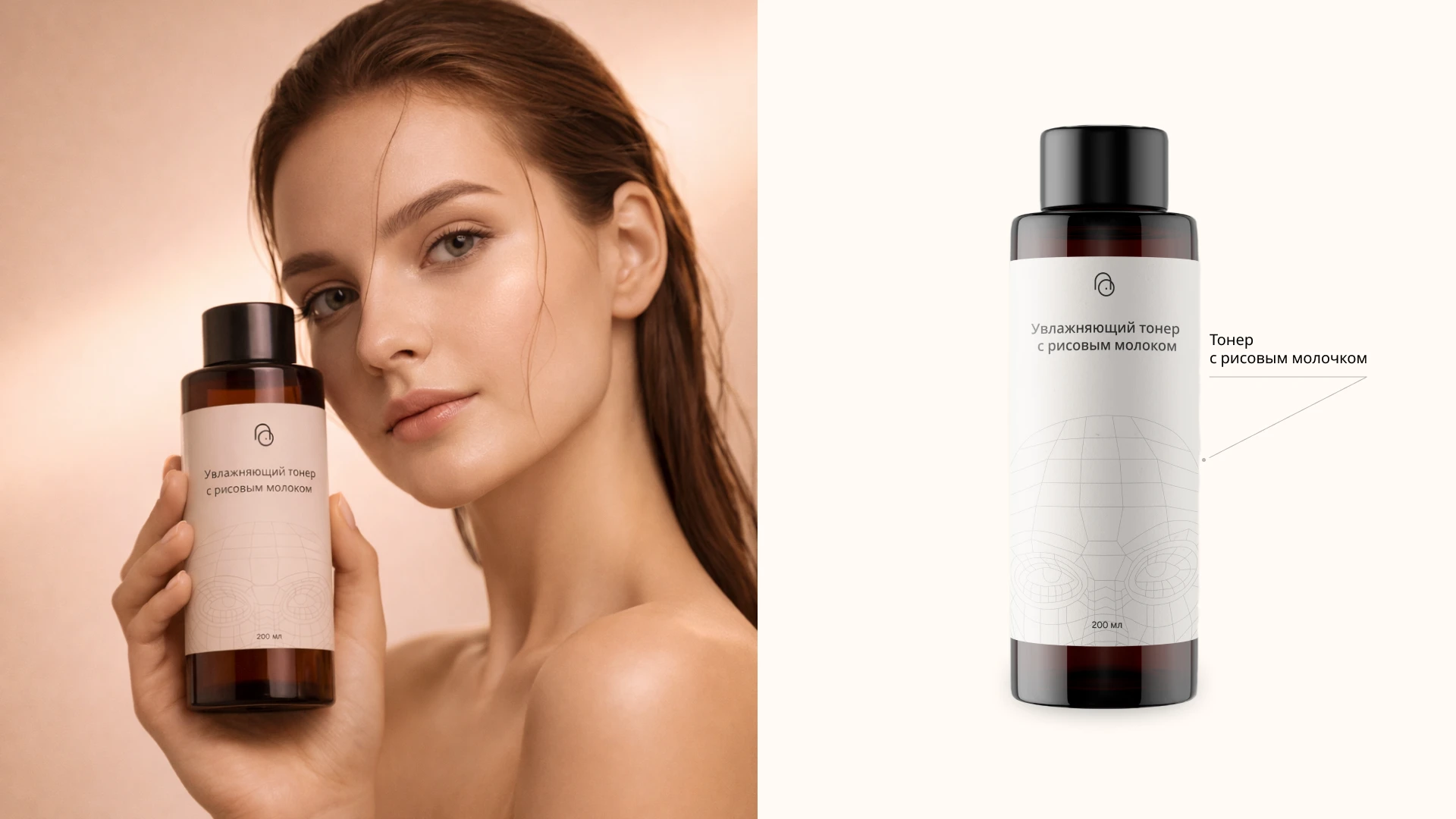 Nuda Skin | Фирменный стиль | Бренд косметики | Логотип — Изображение №8 — Брендинг на Dprofile