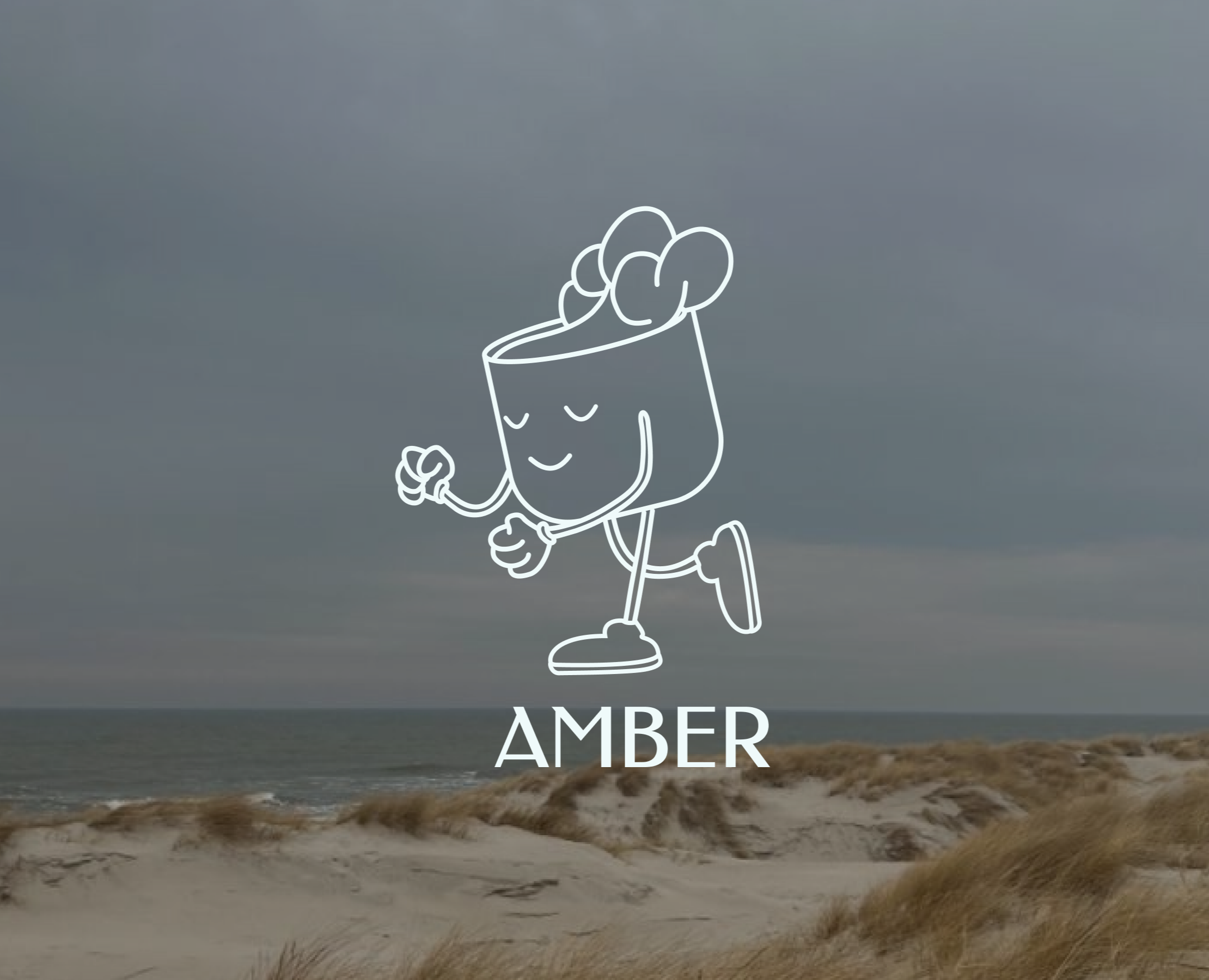 AMBER | Кофейня | Логотип | Фирменный стиль — Брендинг на Dprofile