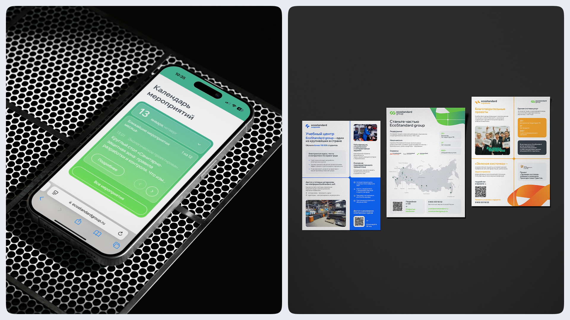 РЕБРЕНДИНГ ECOSTANDARD GROUP — Изображение №7 — Брендинг, Графика на Dprofile