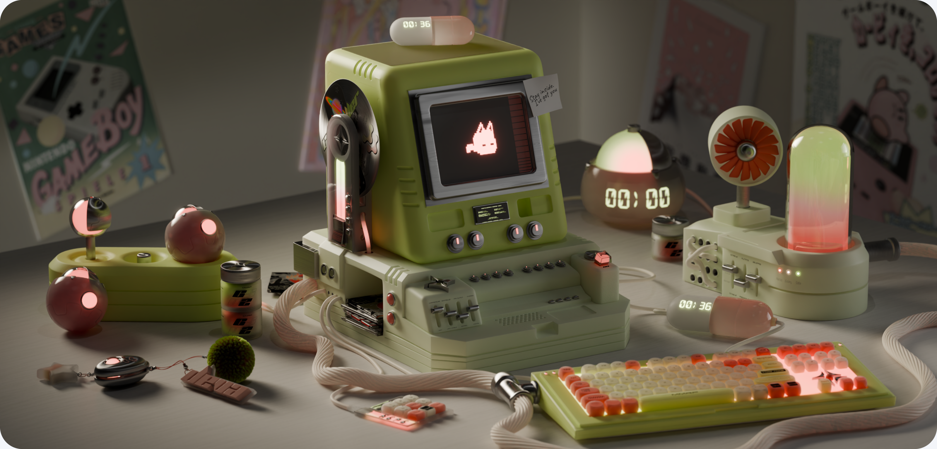 CellShell Y2K — Изображение №4 — 3D, Анимация на Dprofile