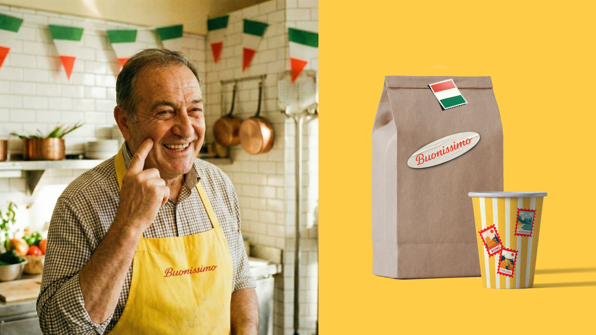 Buonissimo. Italian bistro in Spb — Изображение №1 — Брендинг на Dprofile