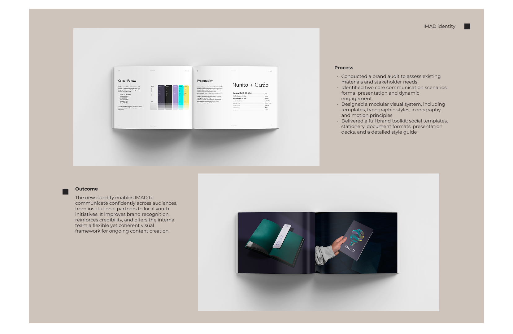 IMAD — айдентика для НКО — Изображение №6 — Брендинг на Dprofile