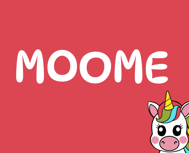 Детская молочная продукция MOOME | Логотип на Dprofile