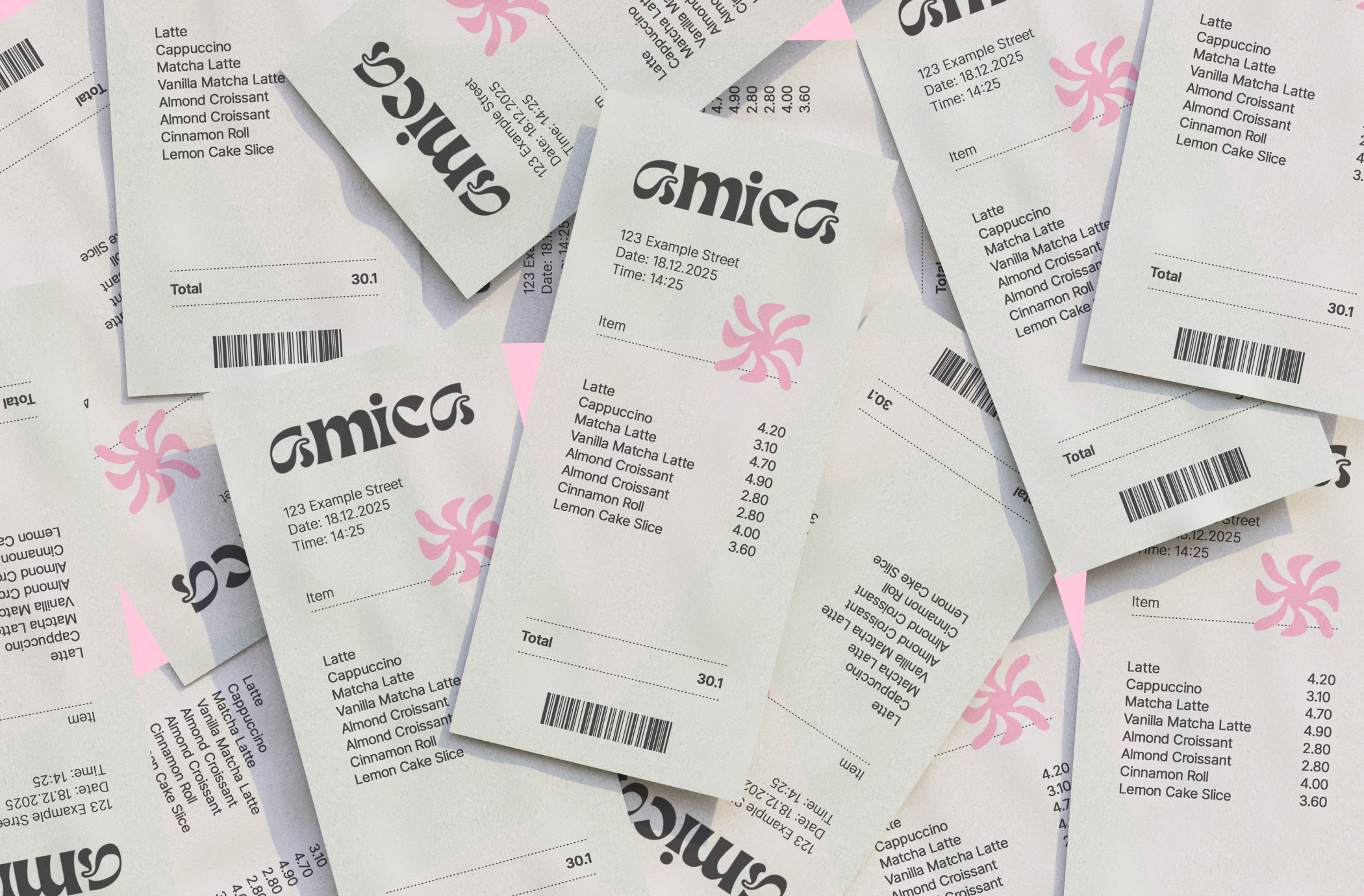 Brand identity / фирменный стиль / cafe / Amica — Изображение №7 — Брендинг на Dprofile