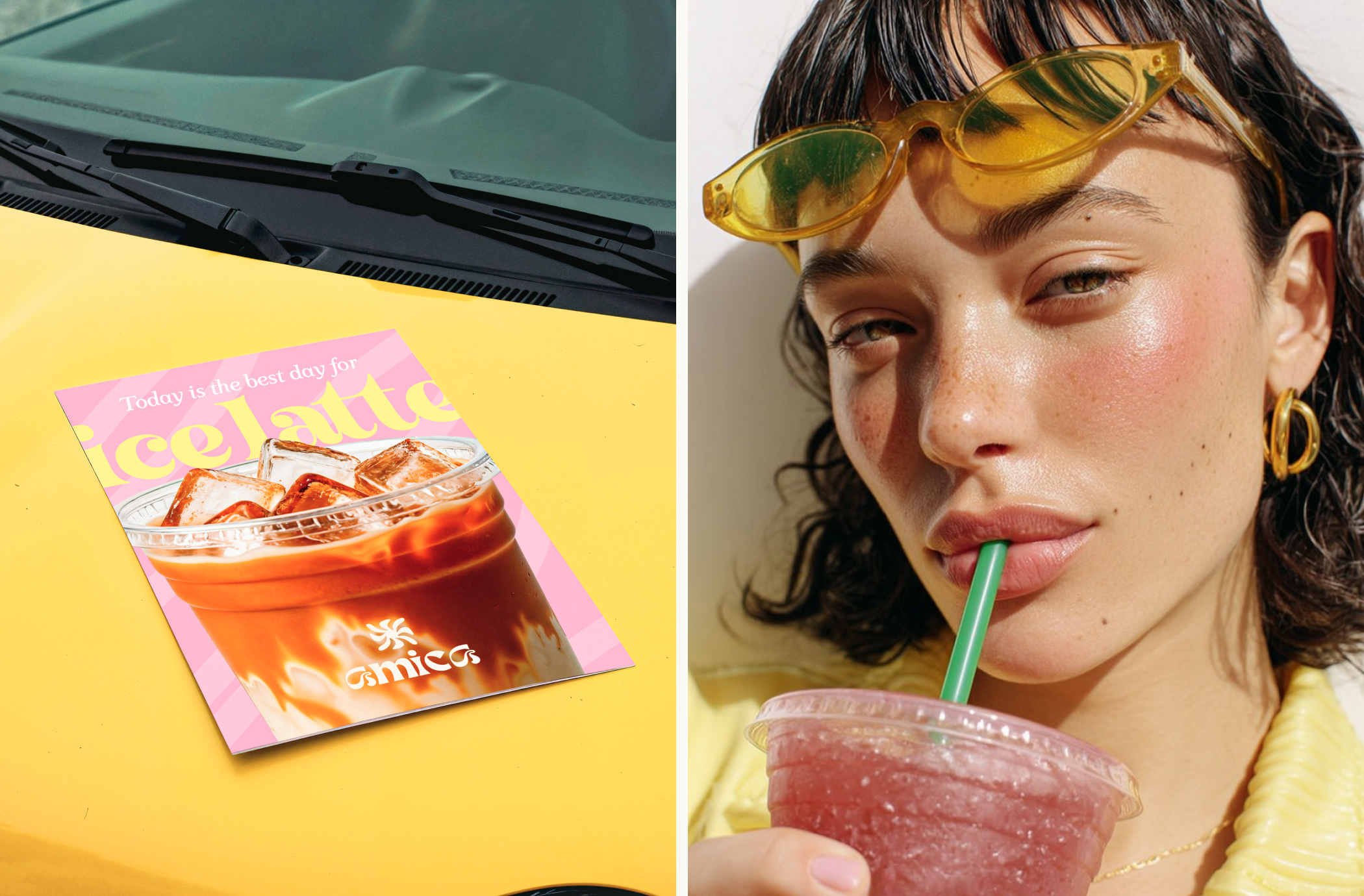 Brand identity / фирменный стиль / cafe / Amica — Изображение №12 — Брендинг на Dprofile