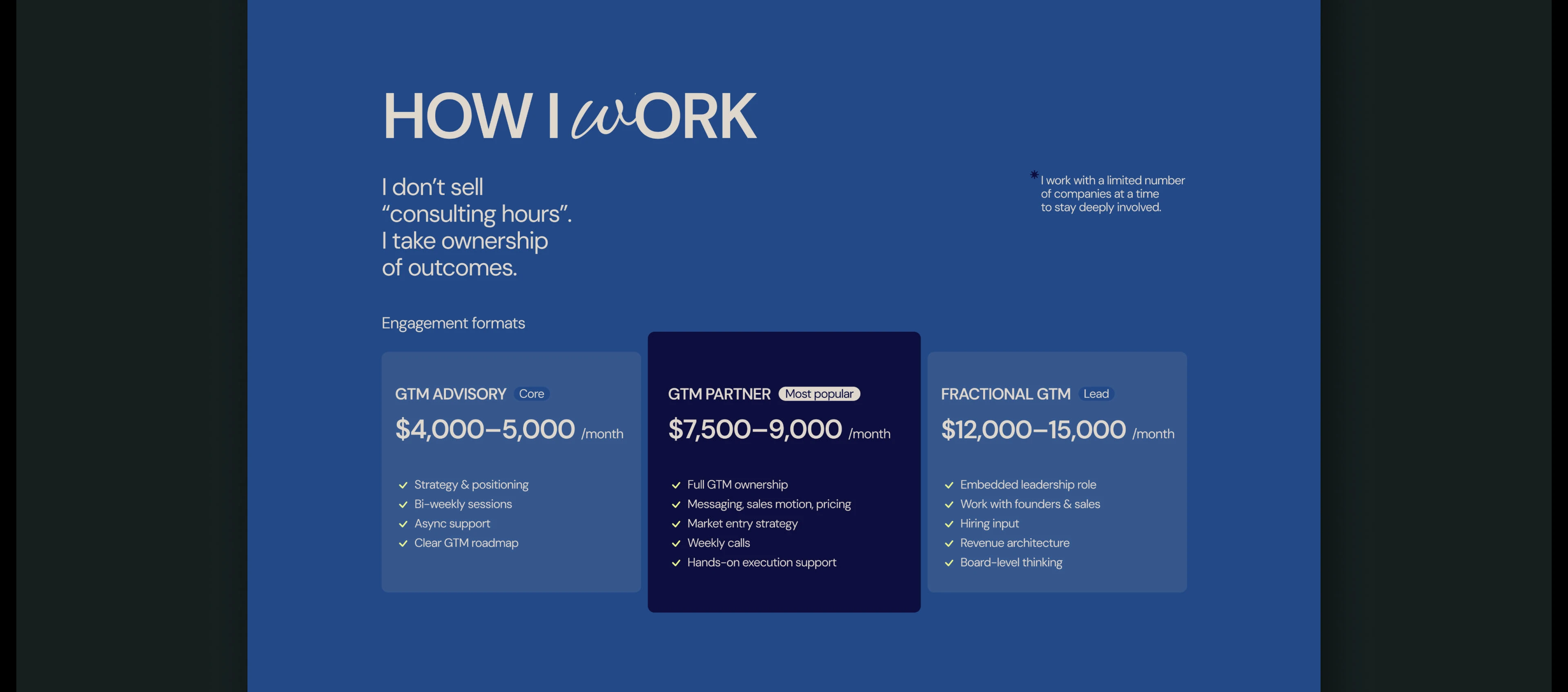 Персональный веб-сайт эксперта по запуску B2B-компаний — Изображение №5 — Интерфейсы на Dprofile