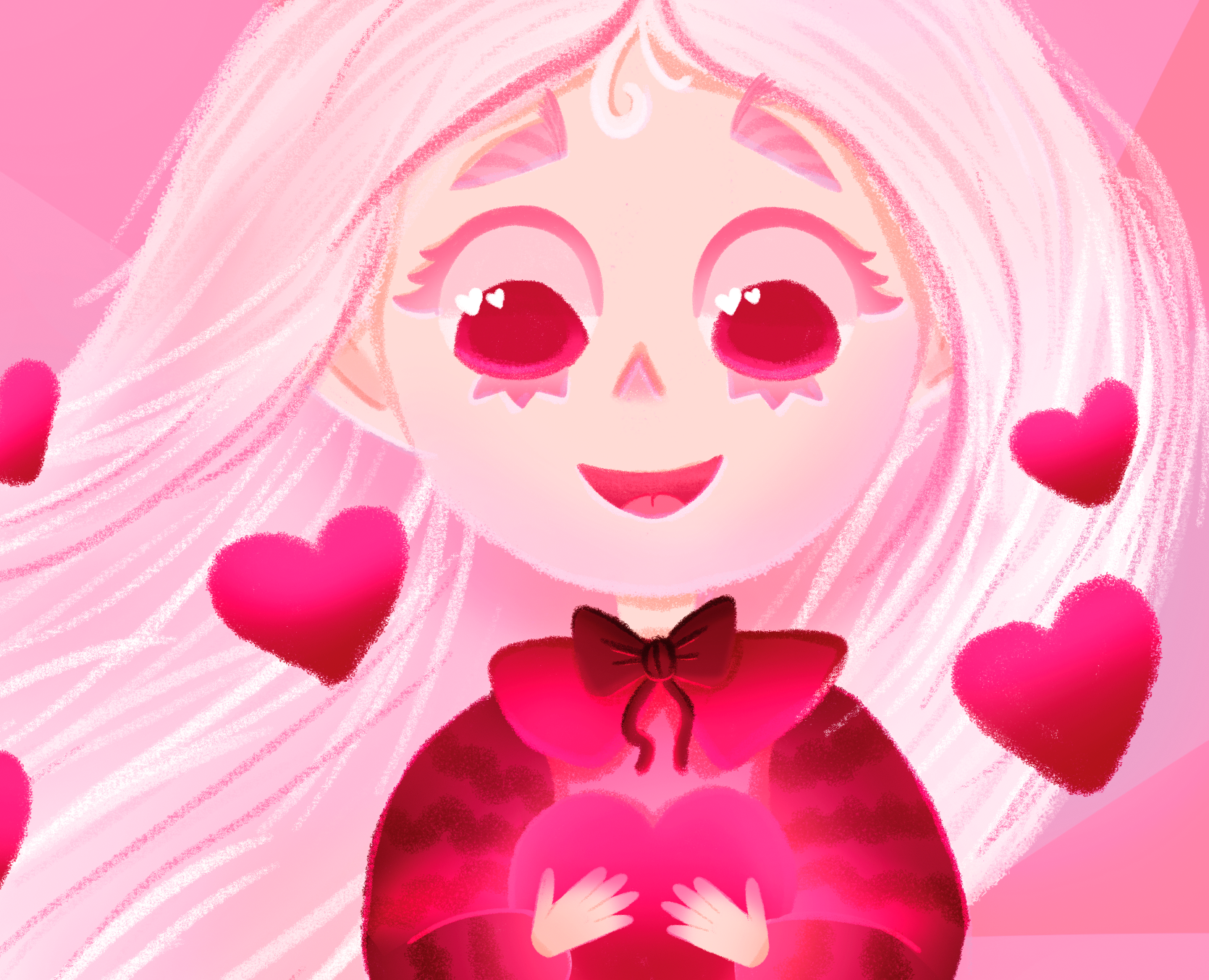 Иллюстрации для упаковки шоколадной валентинки на Dprofile