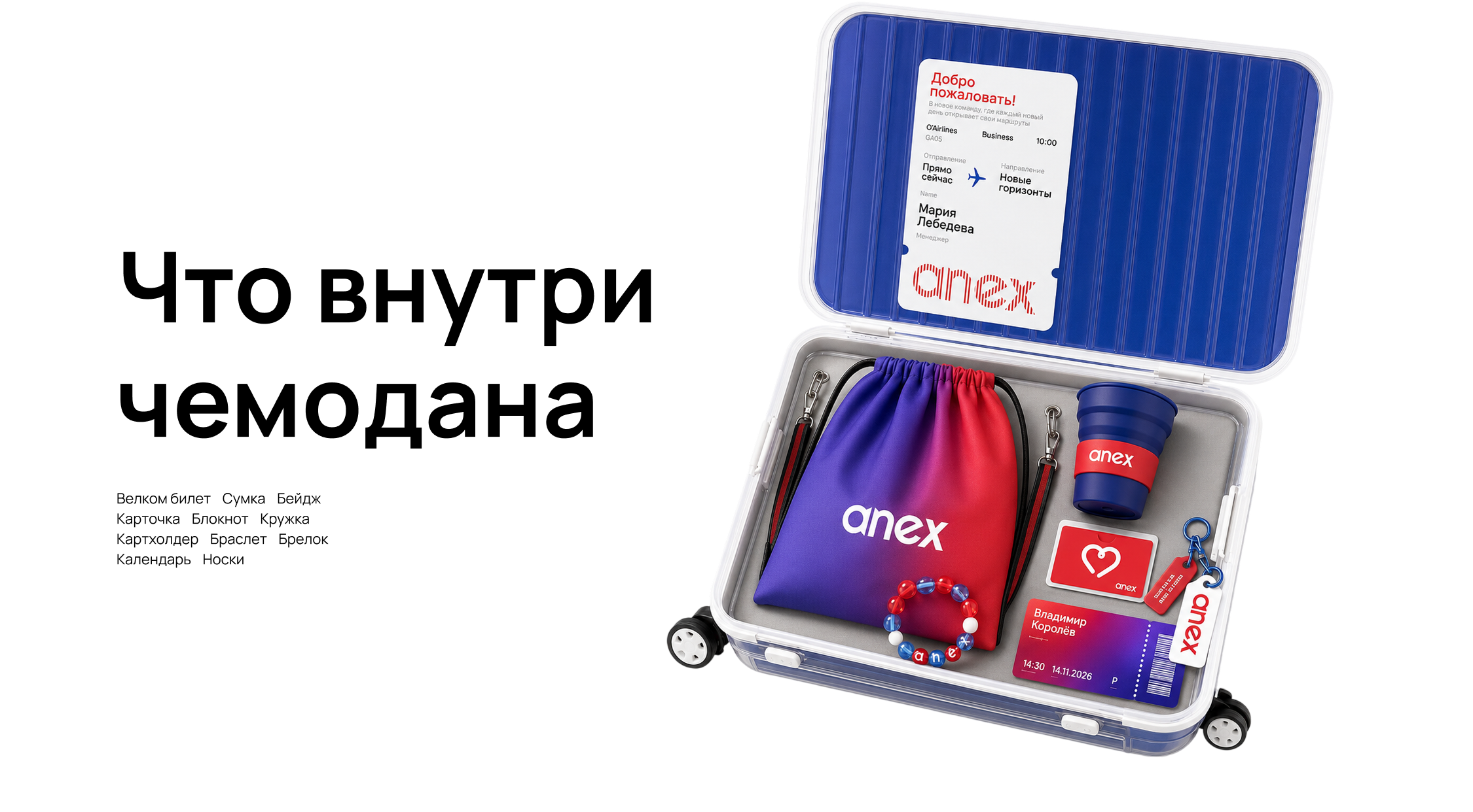 Welcome-мерч для сотрудников AnexTour — Изображение №7 — Брендинг на Dprofile