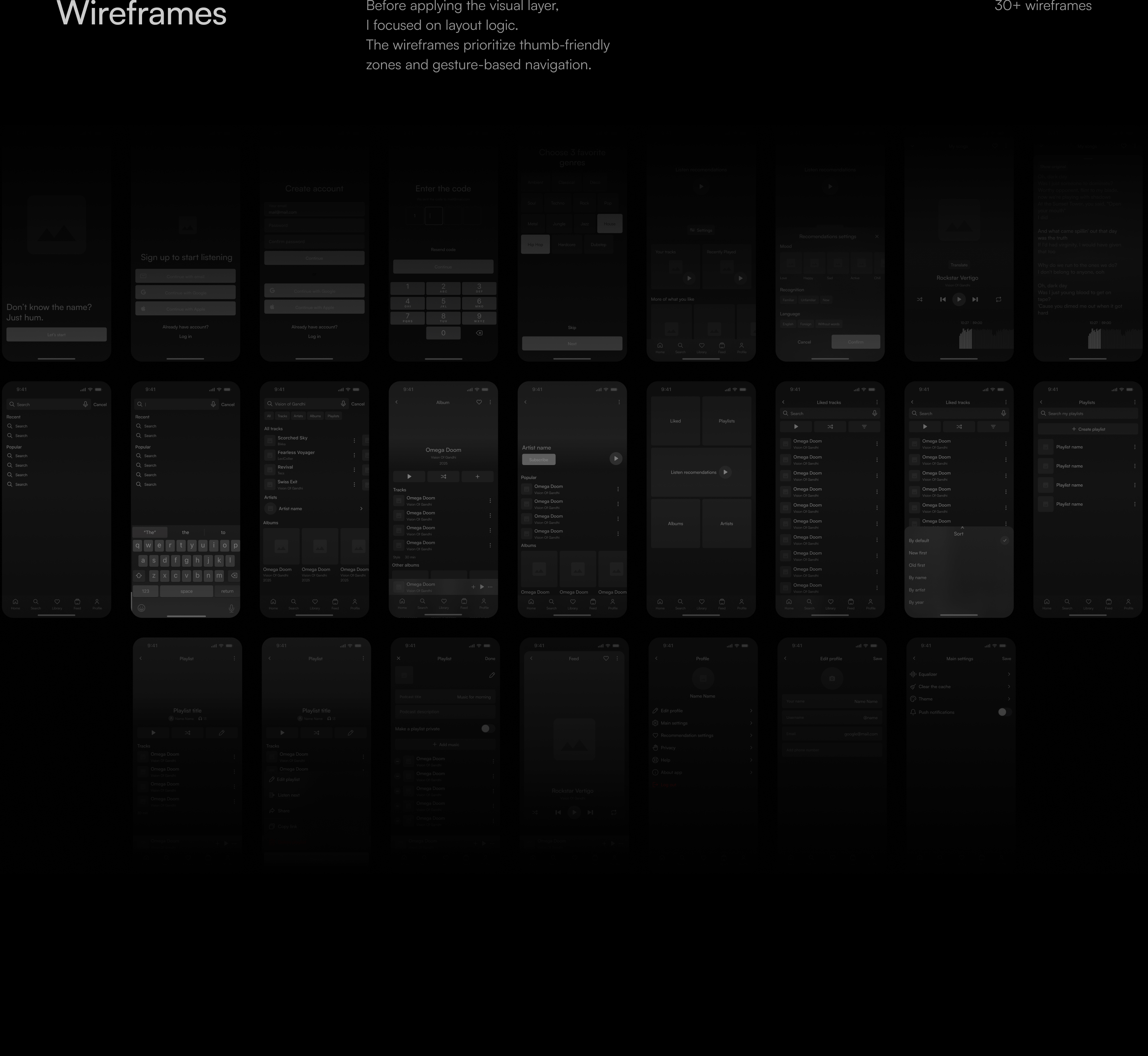 Aura app — Изображение №7 — Интерфейсы на Dprofile