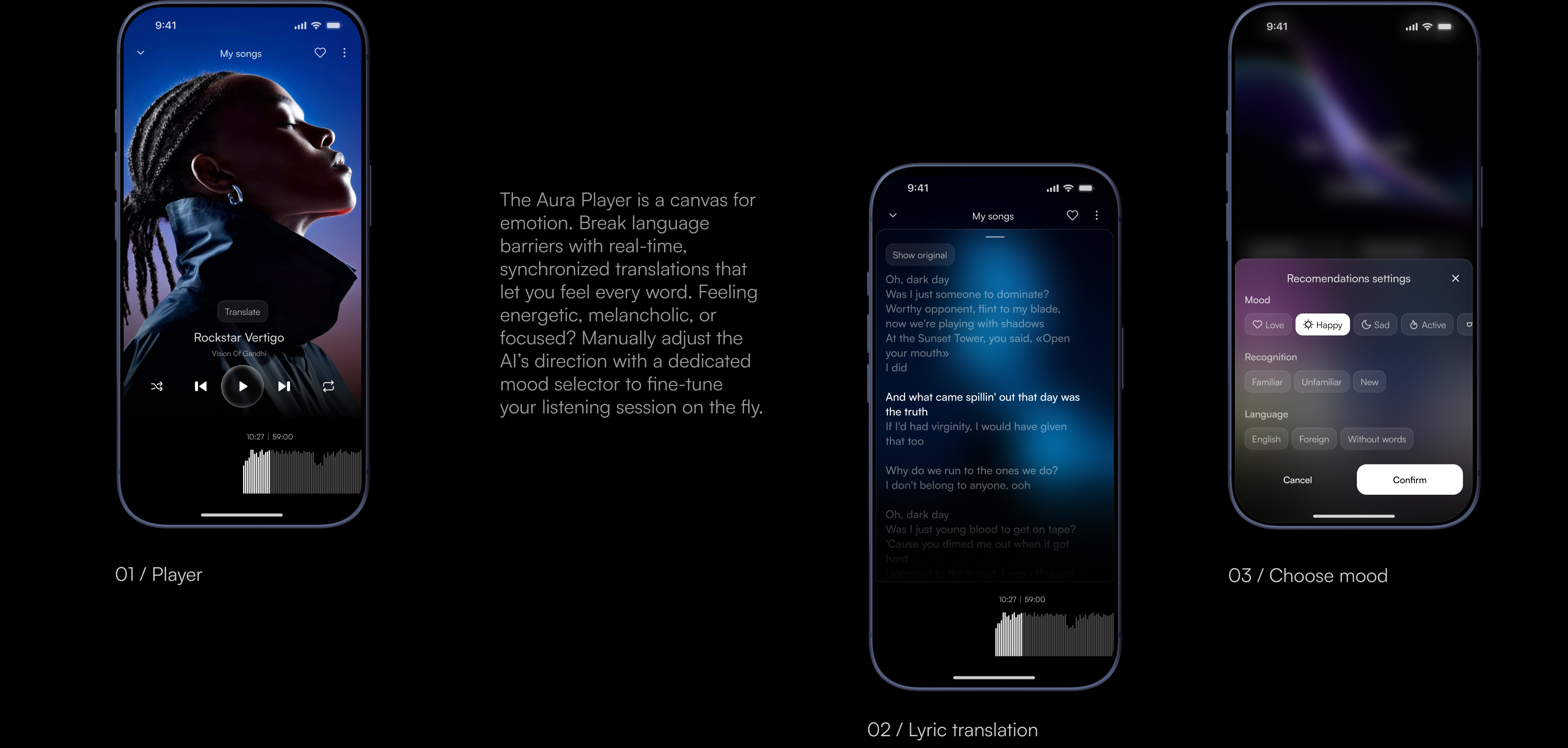Aura app — Изображение №10 — Интерфейсы на Dprofile