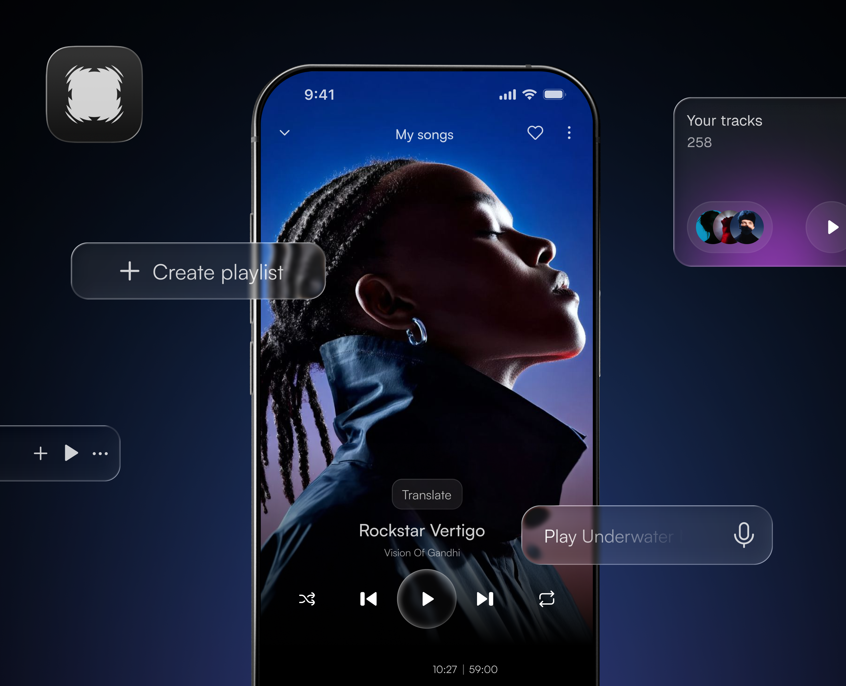 Aura app на Dprofile