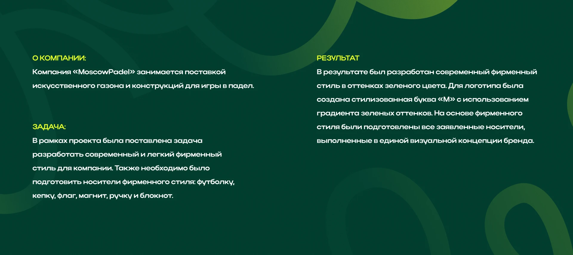 Brand identity for MoscowPadel — Изображение №2 — Брендинг на Dprofile