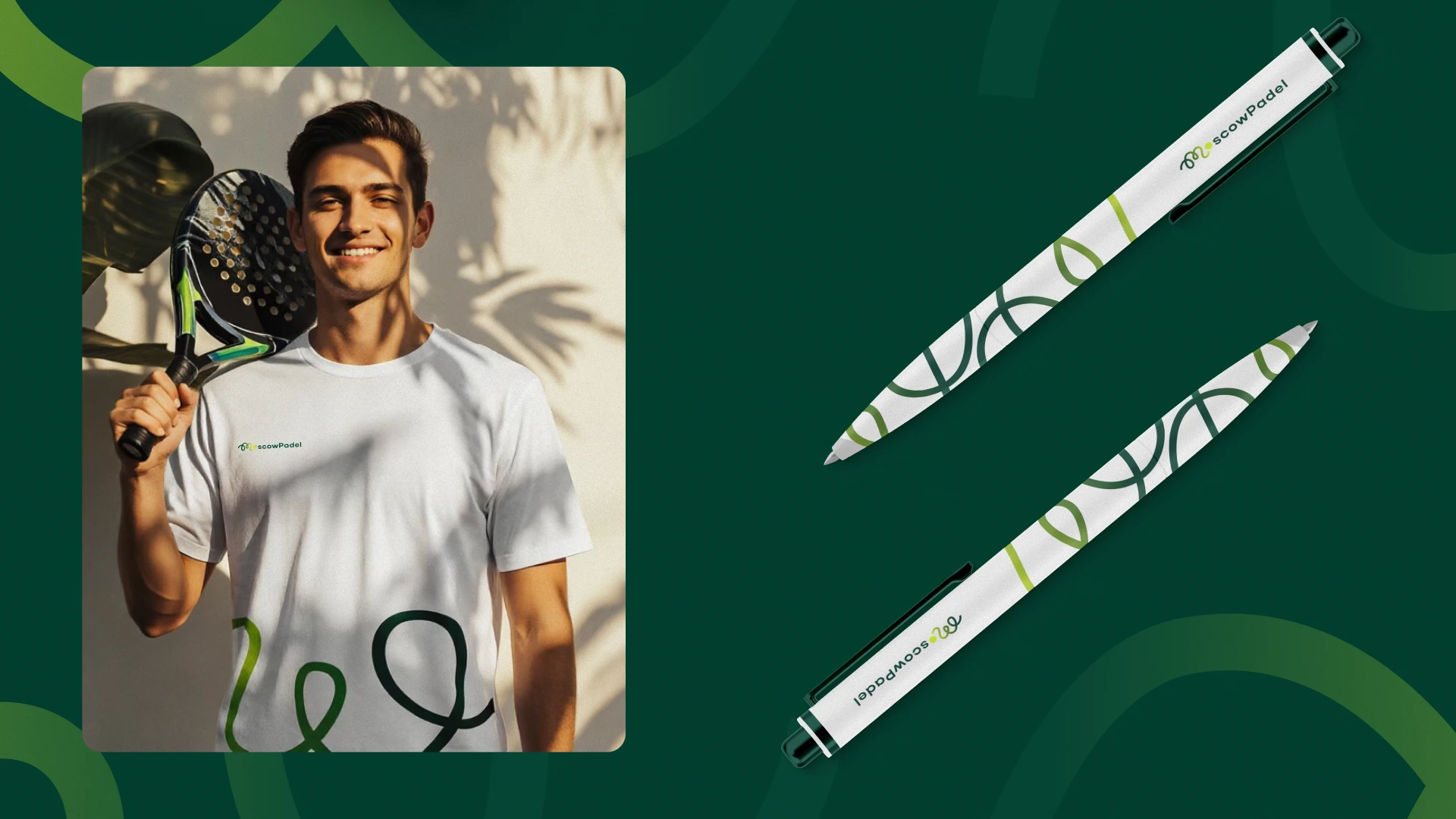 Brand identity for MoscowPadel — Изображение №9 — Брендинг на Dprofile