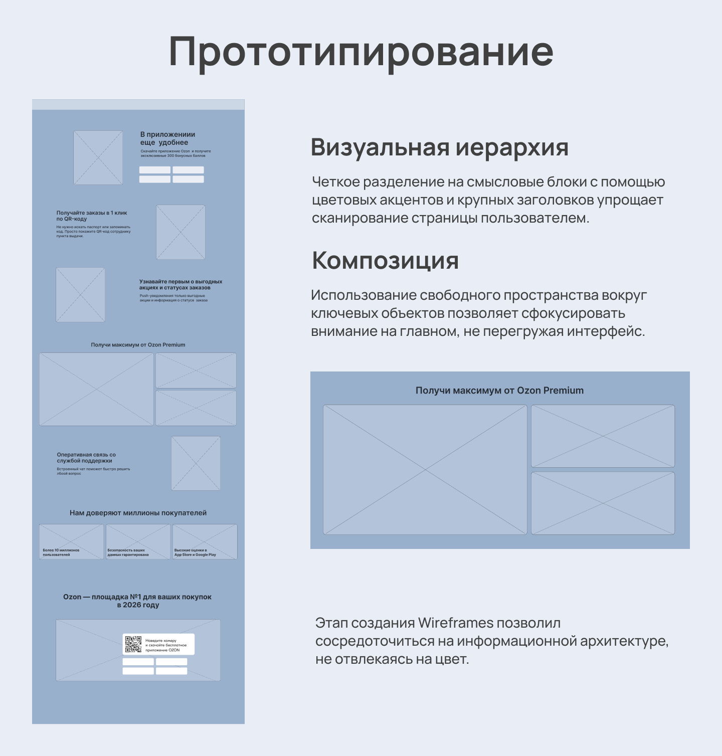 Промо страница мобильного приложения OZON — Изображение №2 — Интерфейсы на Dprofile