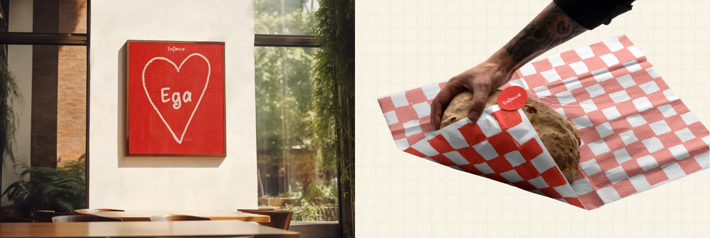 Enfance. Брендинг ресторана — Изображение №5 — Брендинг на Dprofile