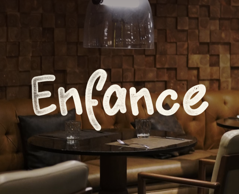 Enfance. Брендинг ресторана — Брендинг на Dprofile