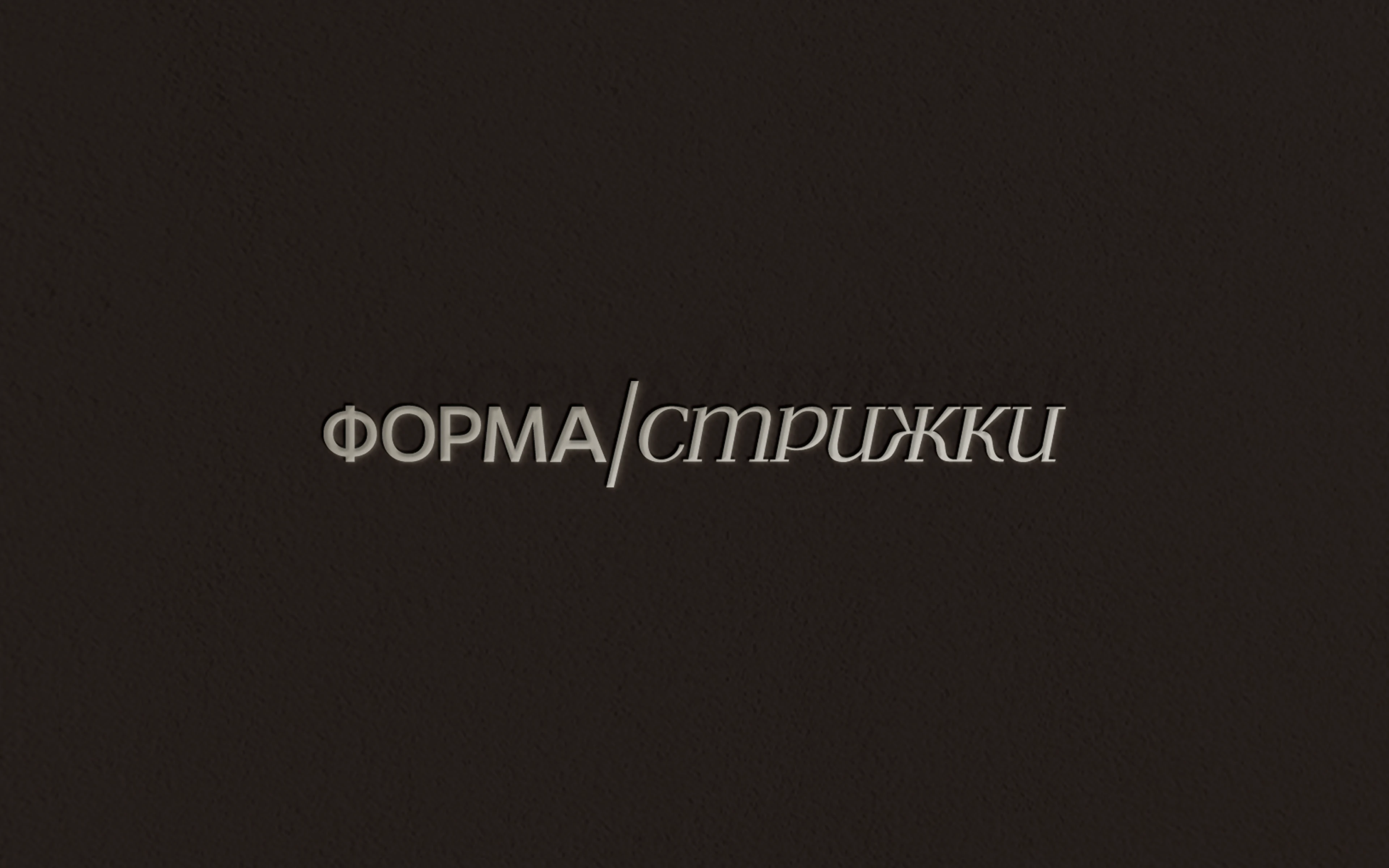 Логотип и фирменный стиль для студии красоты ФОРМА / СТРИЖКИ — Изображение №7 — Брендинг на Dprofile