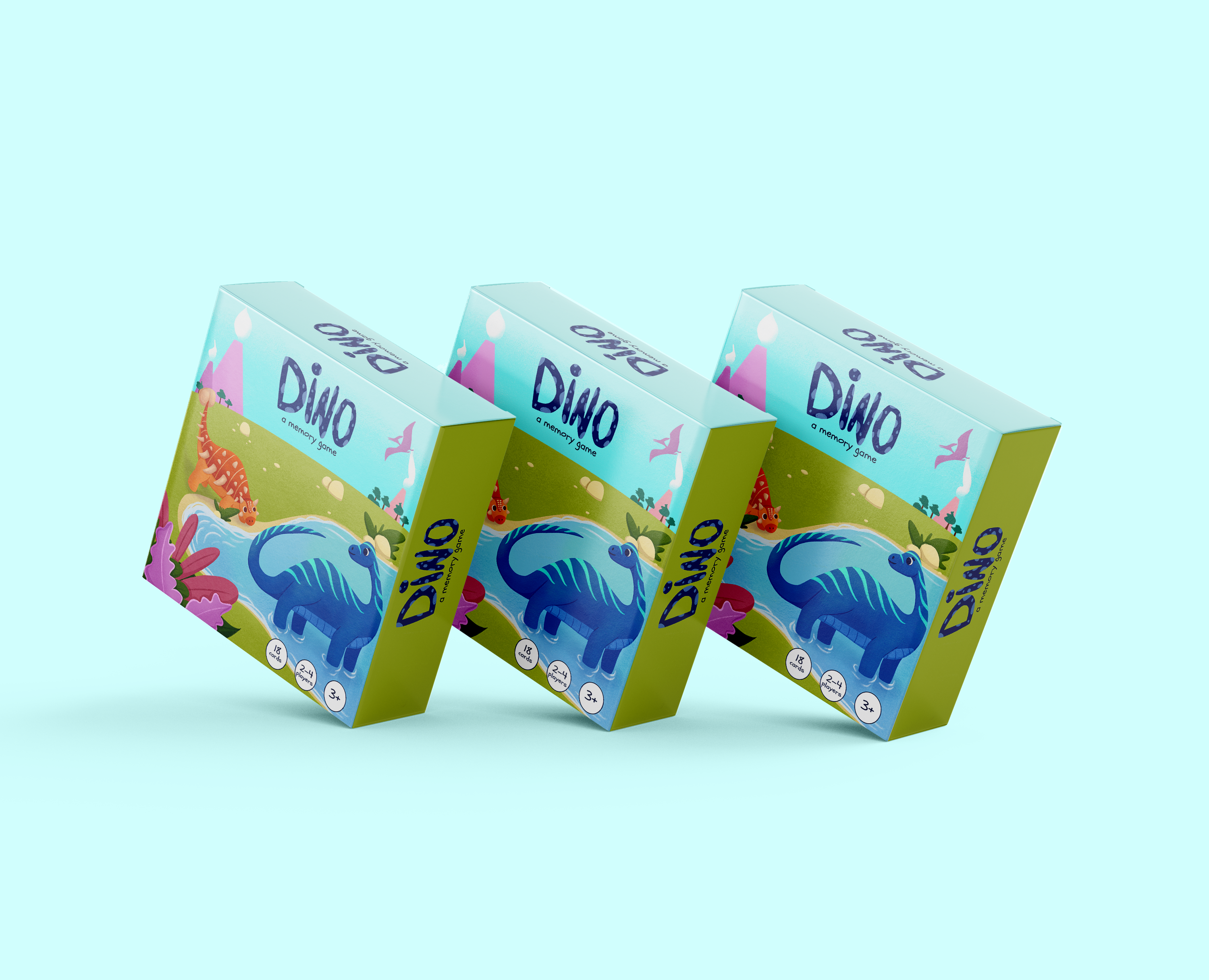 Настольная игра Dino memory на Dprofile