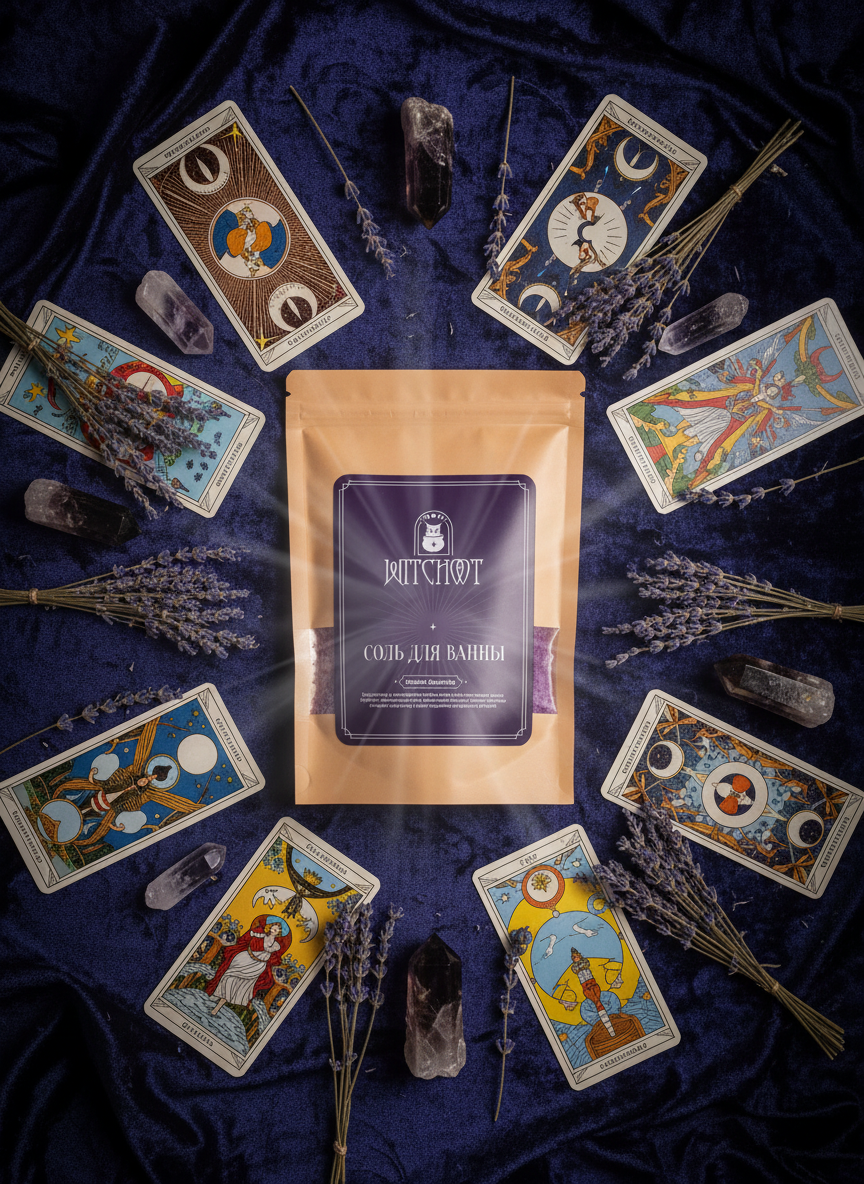 Логотип и айдентика крафтовых солей для ванн WITCHOOT — Изображение №9 — Брендинг на Dprofile