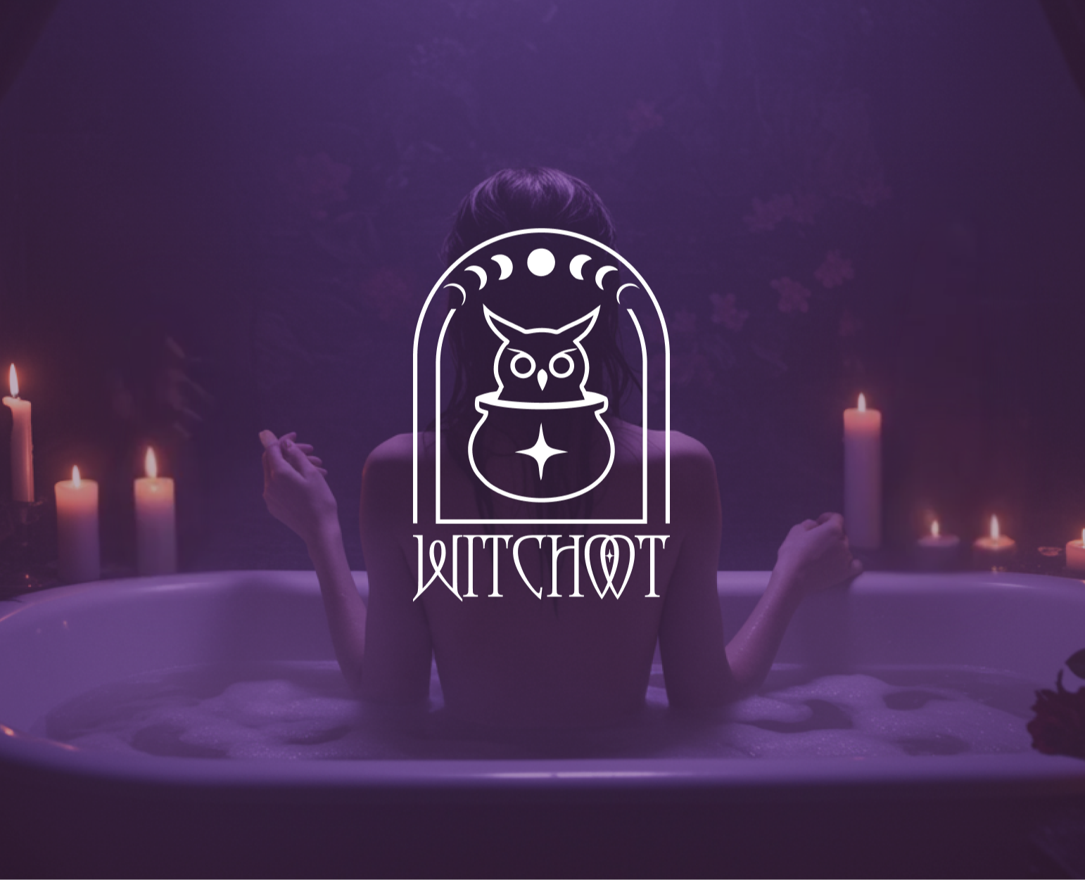 Логотип и айдентика крафтовых солей для ванн WITCHOOT — Брендинг на Dprofile