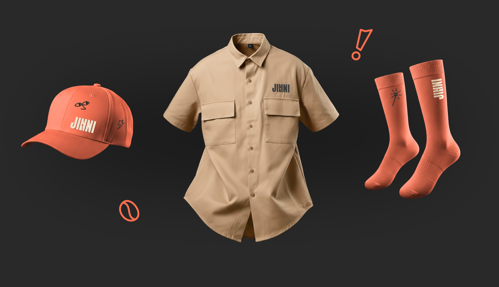 JINNI | Брендинг стильного кафе — Изображение №12 — Брендинг, Графика на Dprofile