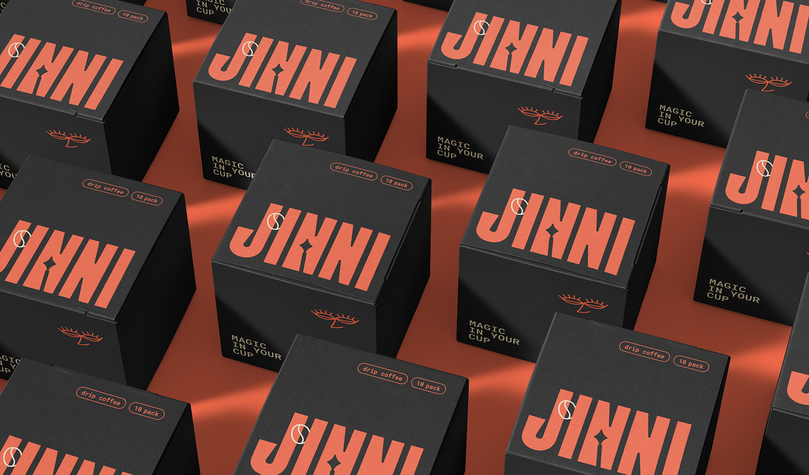 JINNI | Брендинг стильного кафе — Изображение №10 — Брендинг, Графика на Dprofile