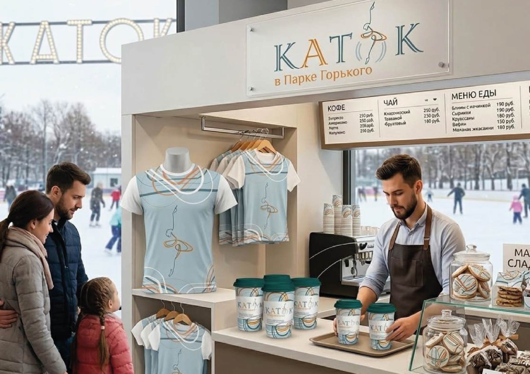 Зимняя магия на льду — Изображение №9 — Брендинг на Dprofile