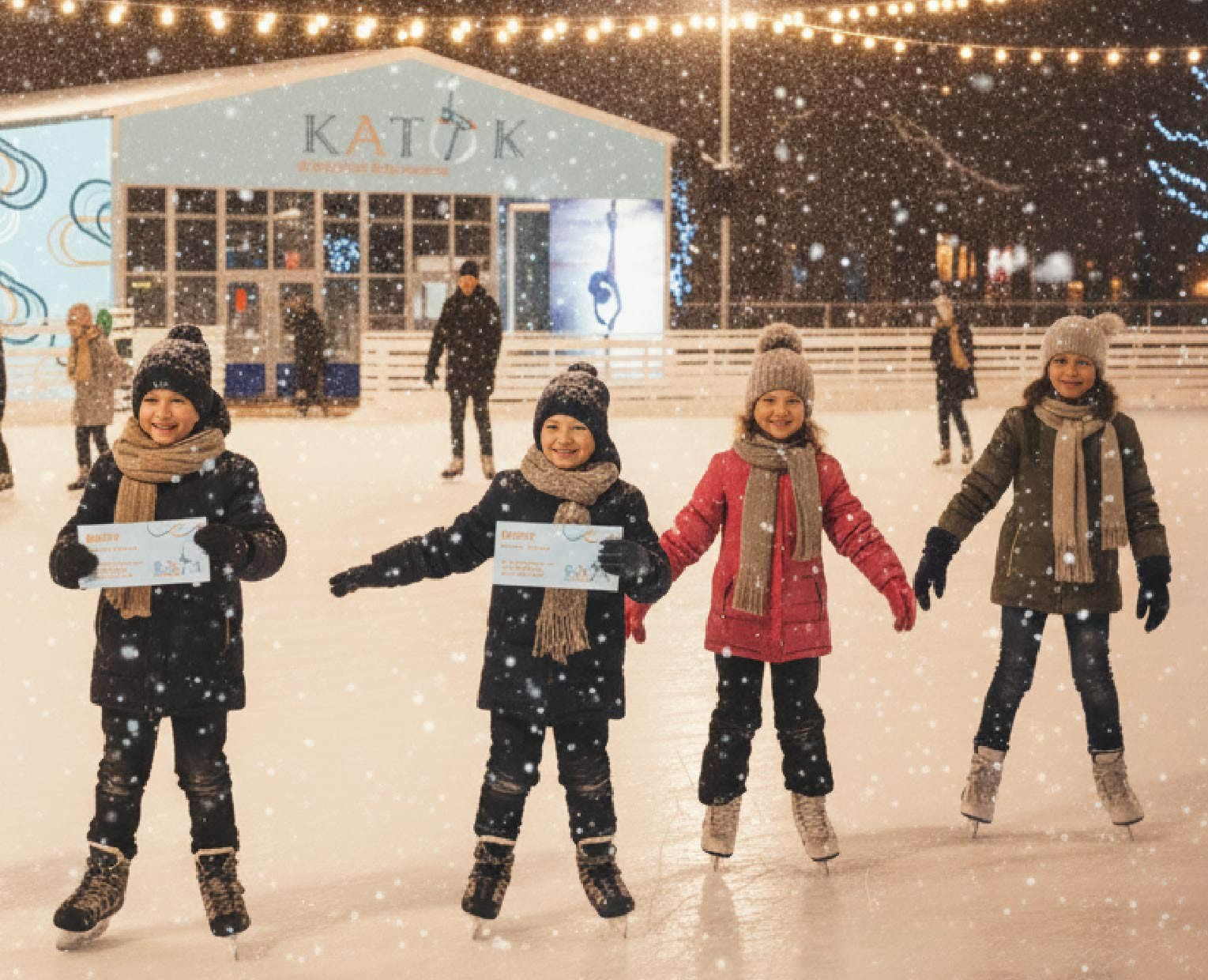 Зимняя магия на льду — Брендинг на Dprofile