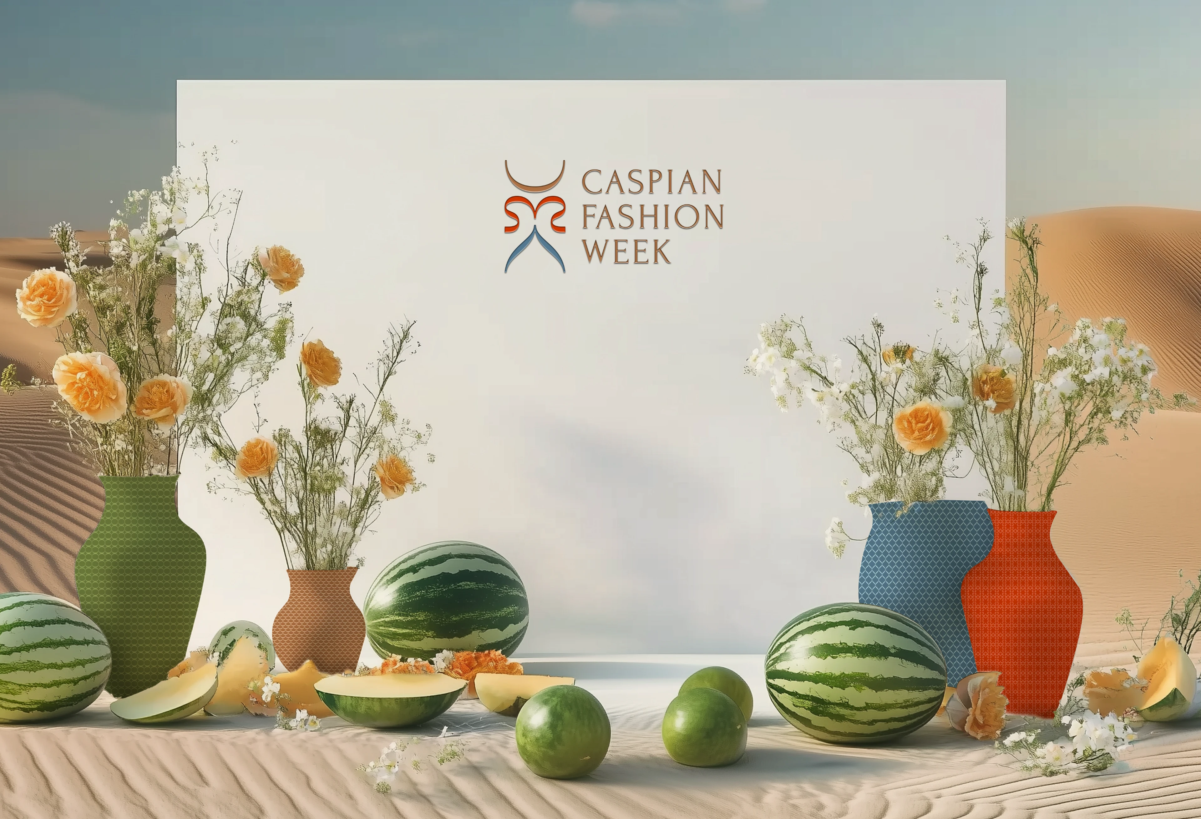 Фирменный стиль Caspian fashion week — Изображение №3 — Брендинг на Dprofile