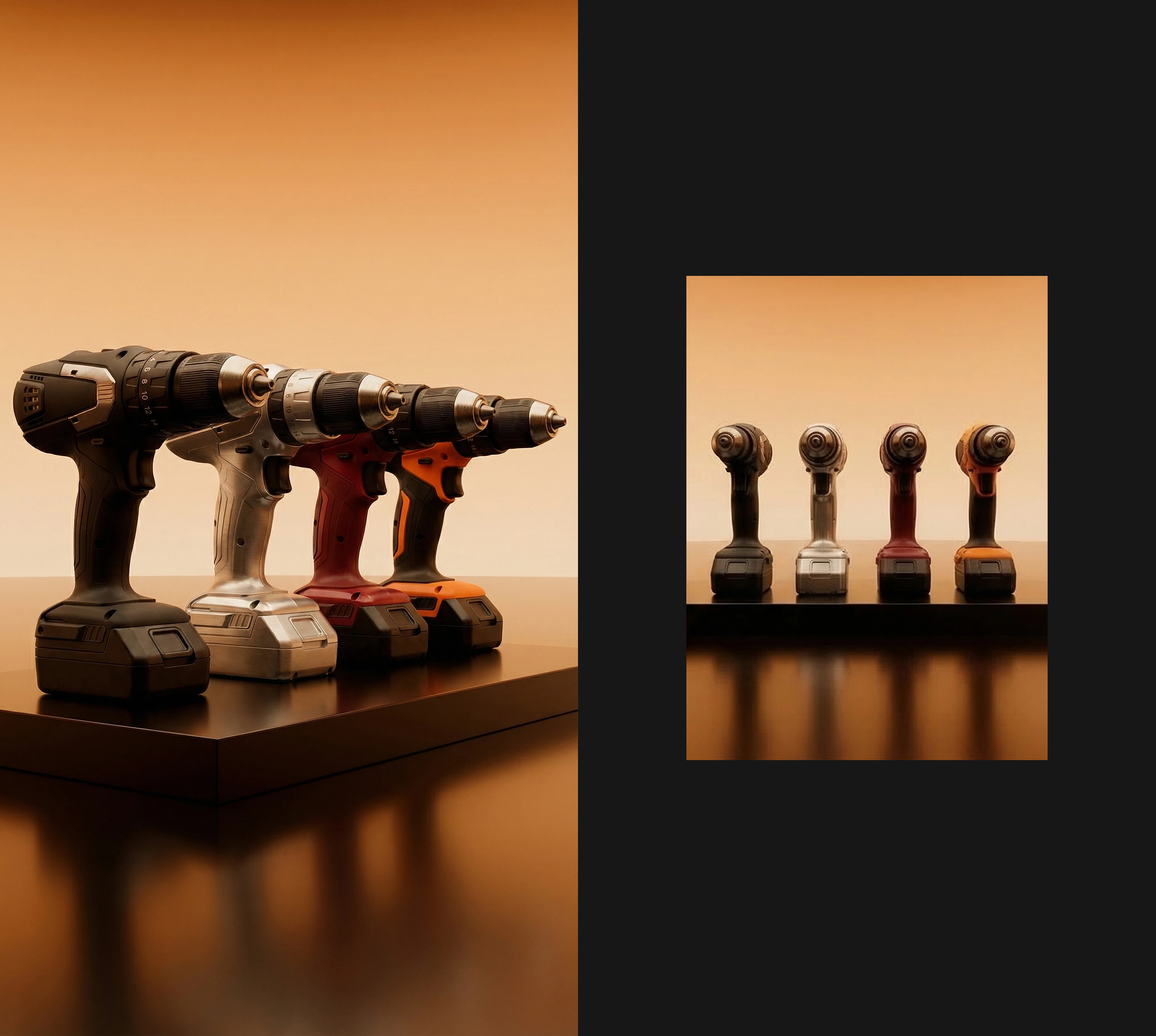 ИИ-кейс / Product visualization / Drill — Изображение №3 — 3D, Промдизайн на Dprofile