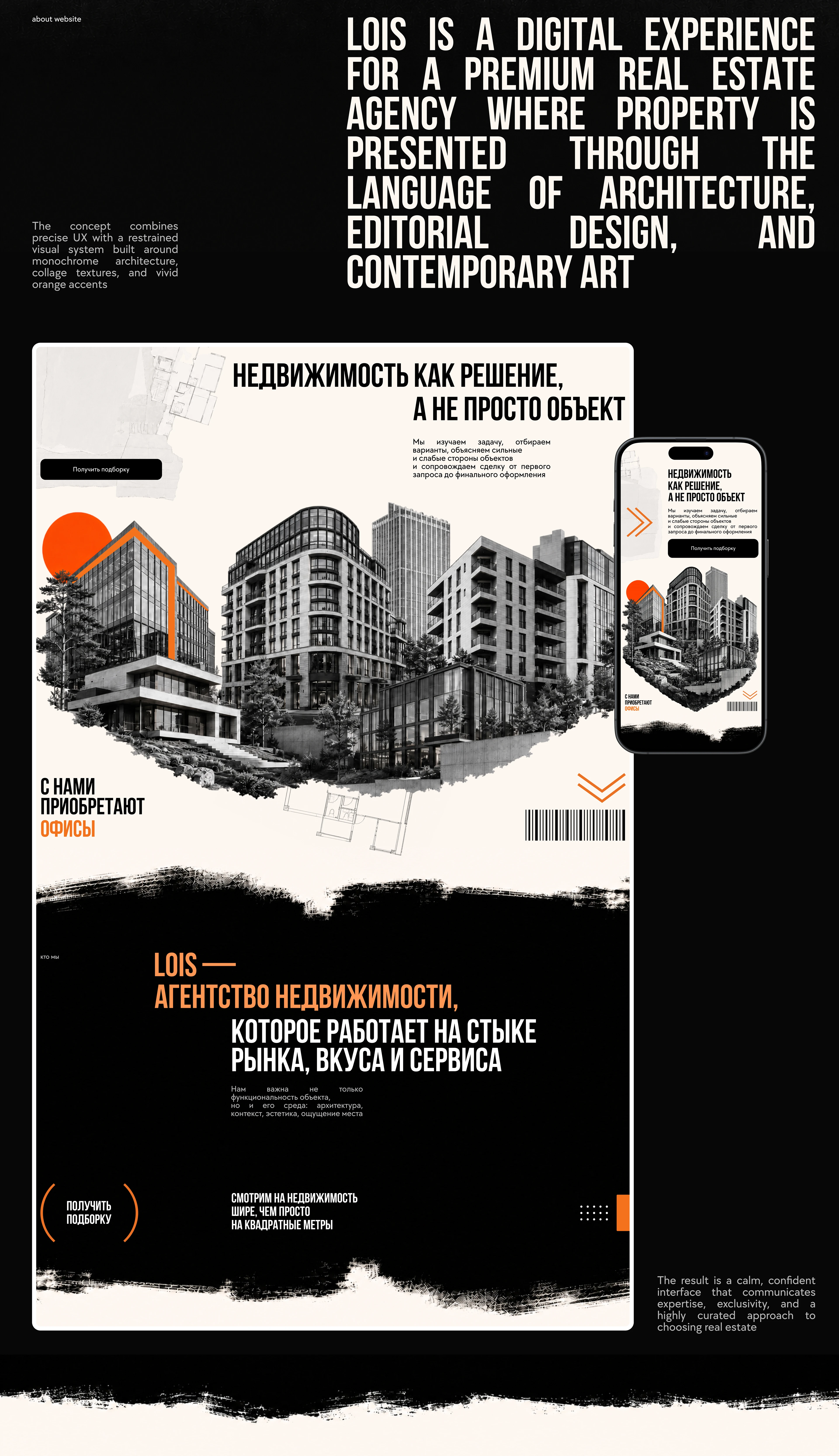 Агентство недвижимости Lois — Изображение №2 — Интерфейсы, Брендинг на Dprofile