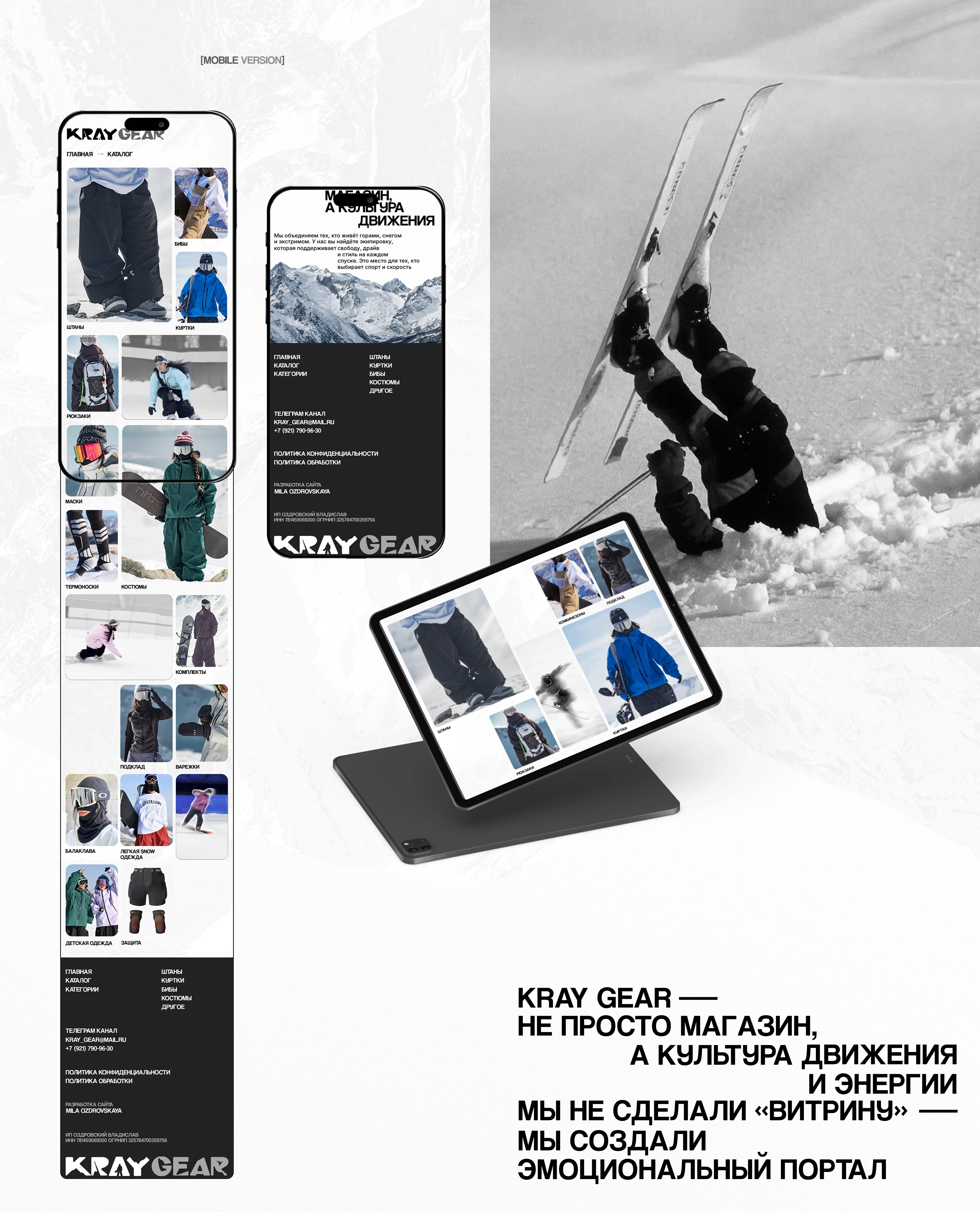 Kray Gear — Изображение №8 — Интерфейсы, Брендинг на Dprofile