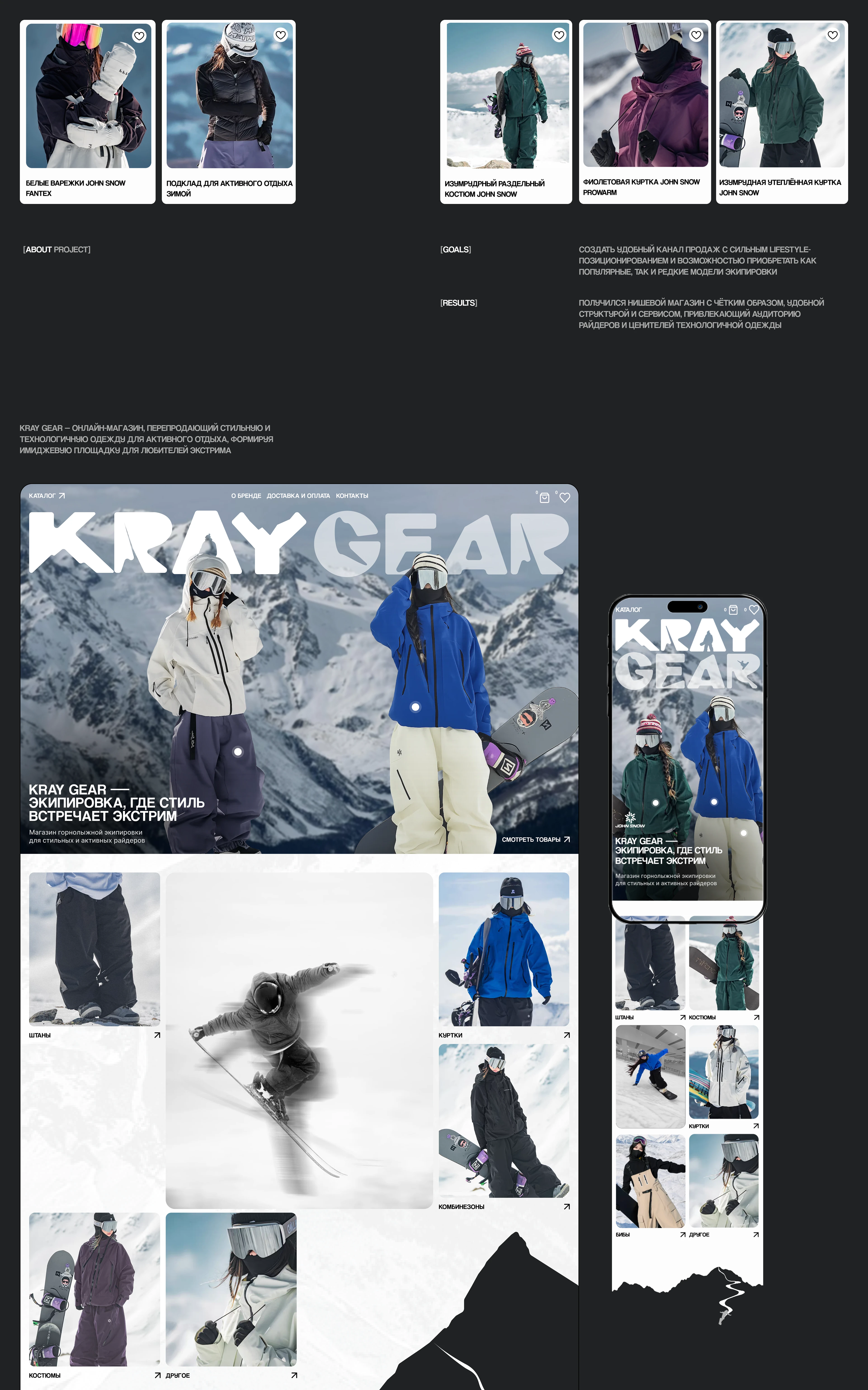 Kray Gear — Изображение №2 — Интерфейсы, Брендинг на Dprofile
