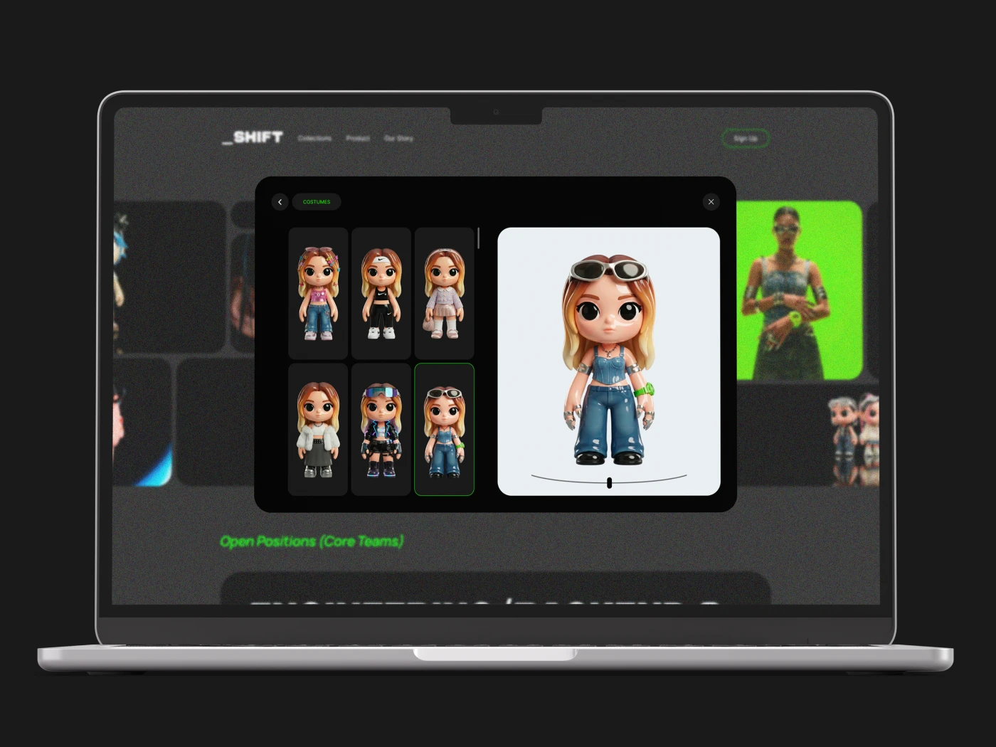 _SHIFT — Изображение №3 — Интерфейсы, Маркетинг на Dprofile