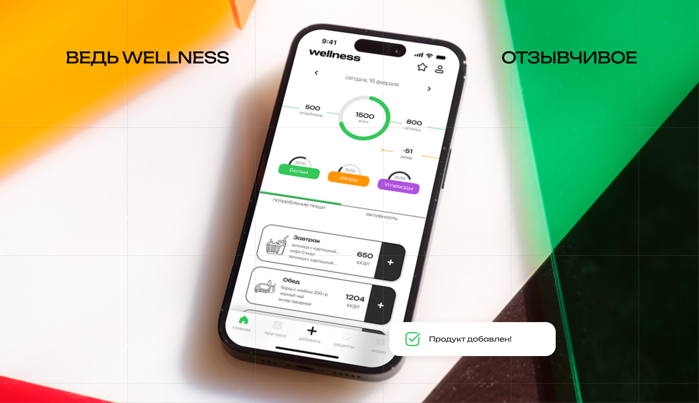Wellness — Изображение №3 — Интерфейсы на Dprofile